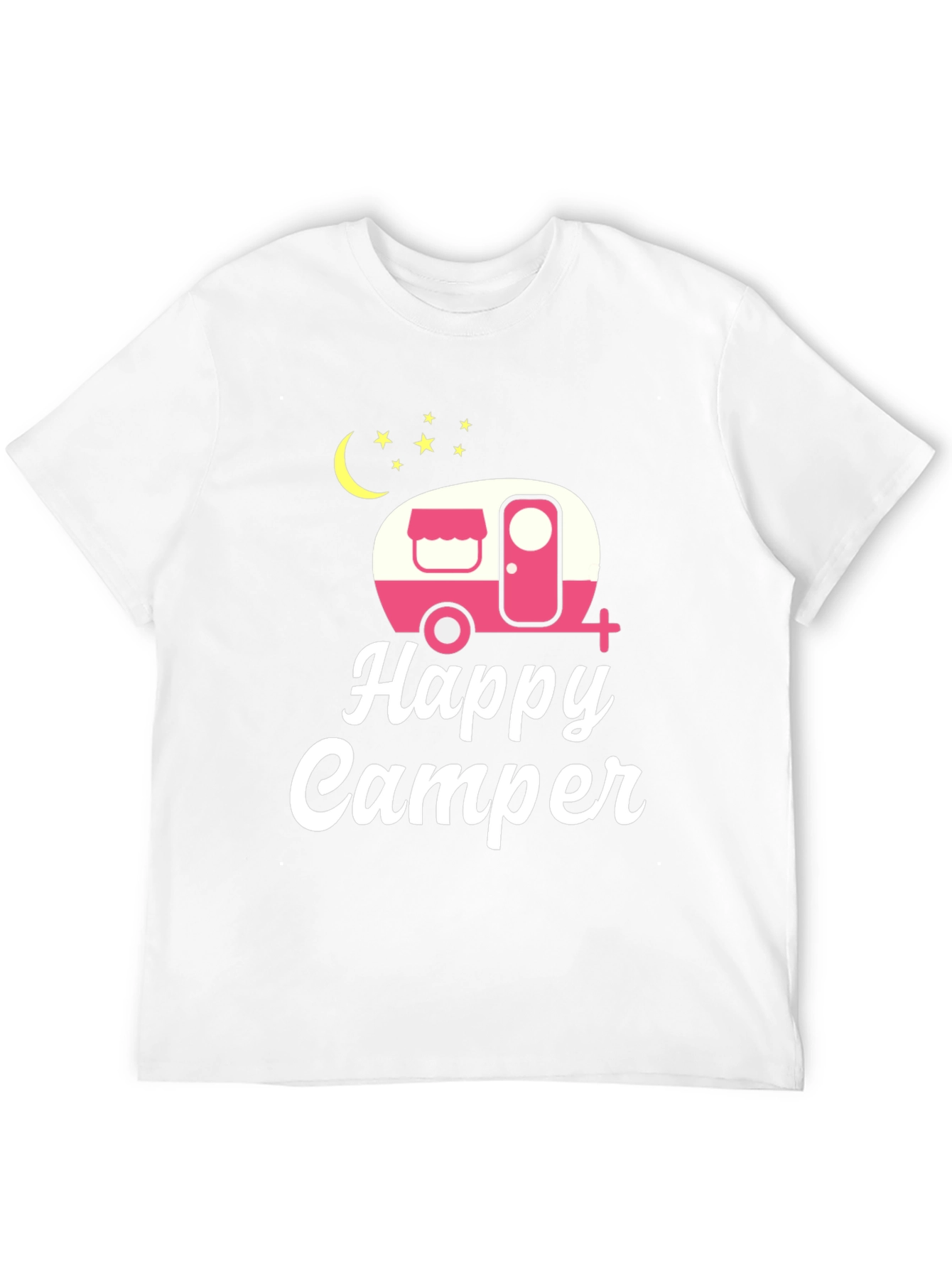 Happy Camper T-Shirt - Camping Graphic Tee