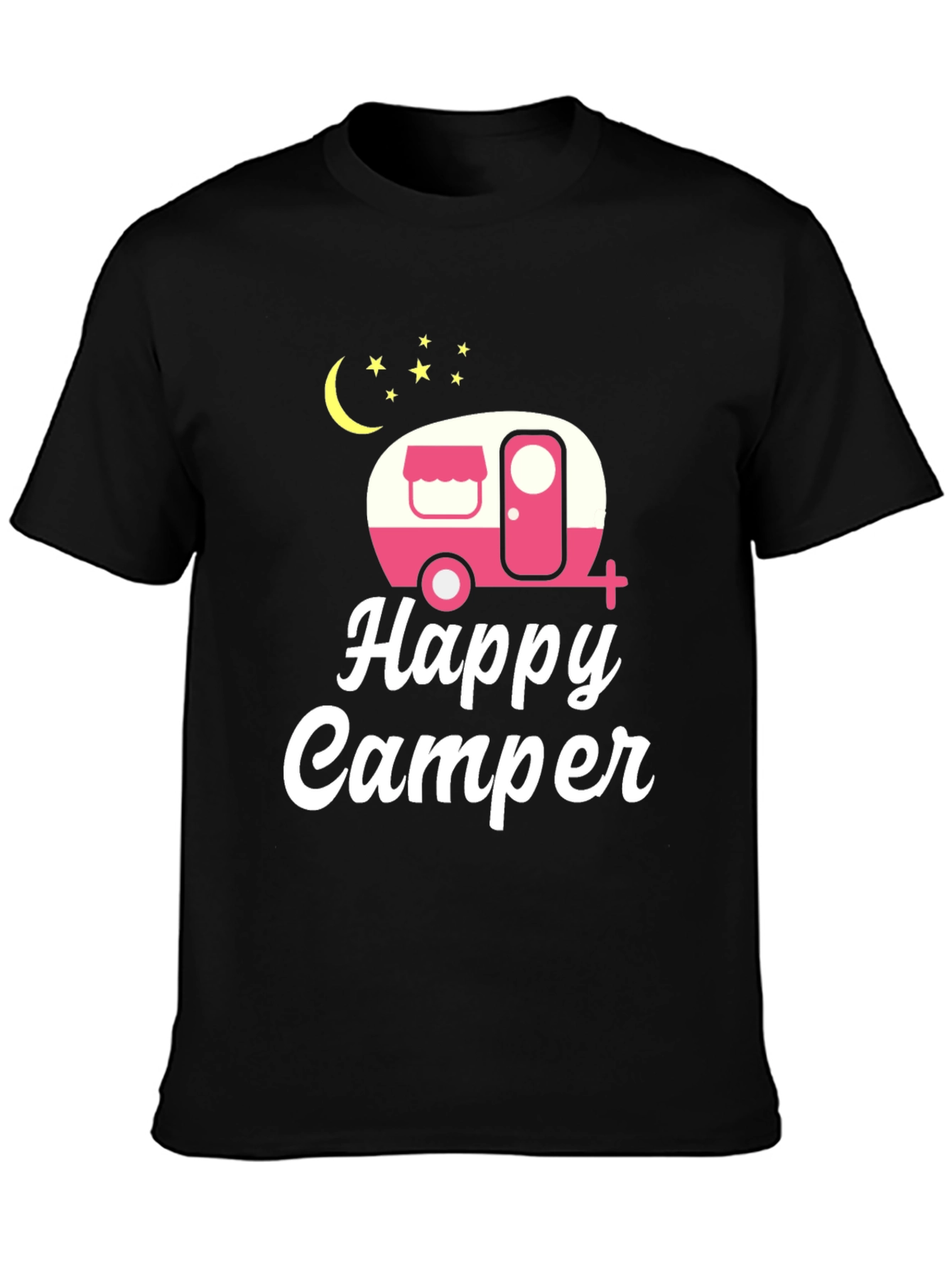 Happy Camper T-Shirt - Camping Graphic Tee