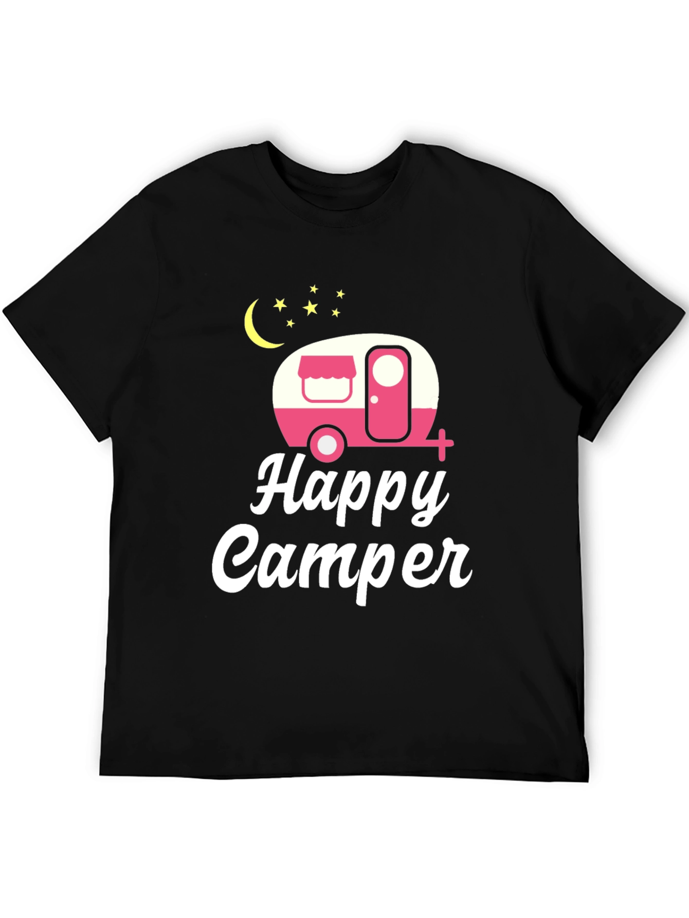 Happy Camper T-Shirt - Camping Graphic Tee