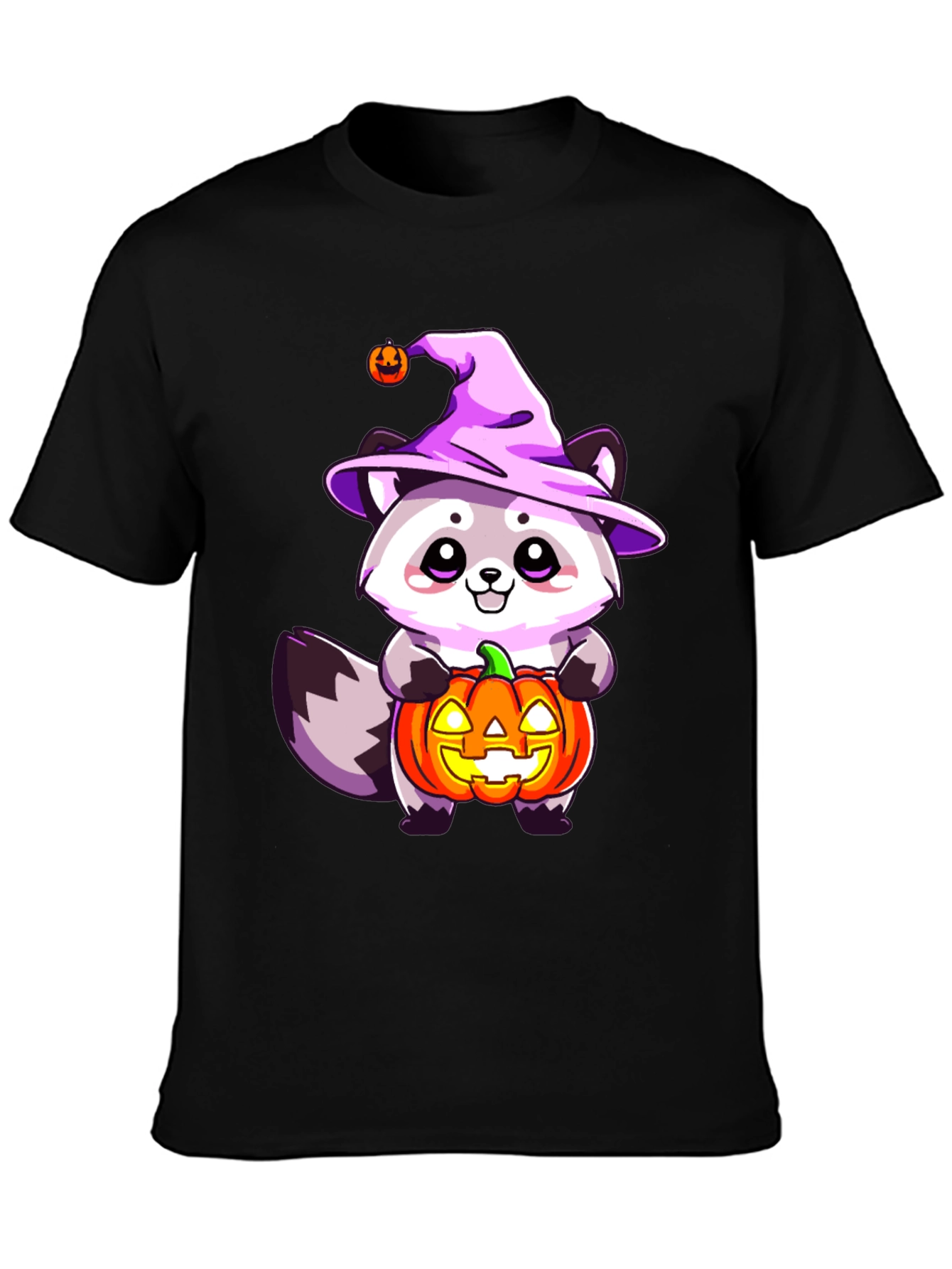 Cute Halloween Raccoon T-Shirt