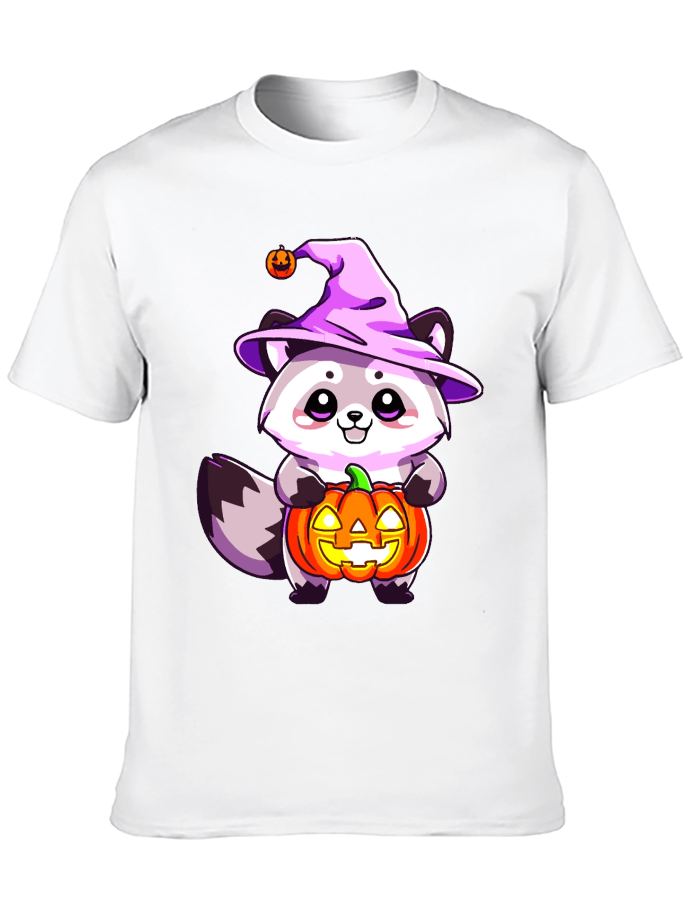 Cute Halloween Raccoon T-Shirt