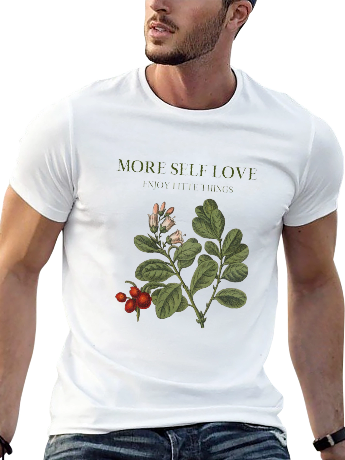 Botanical More Self Love Graphic Tee