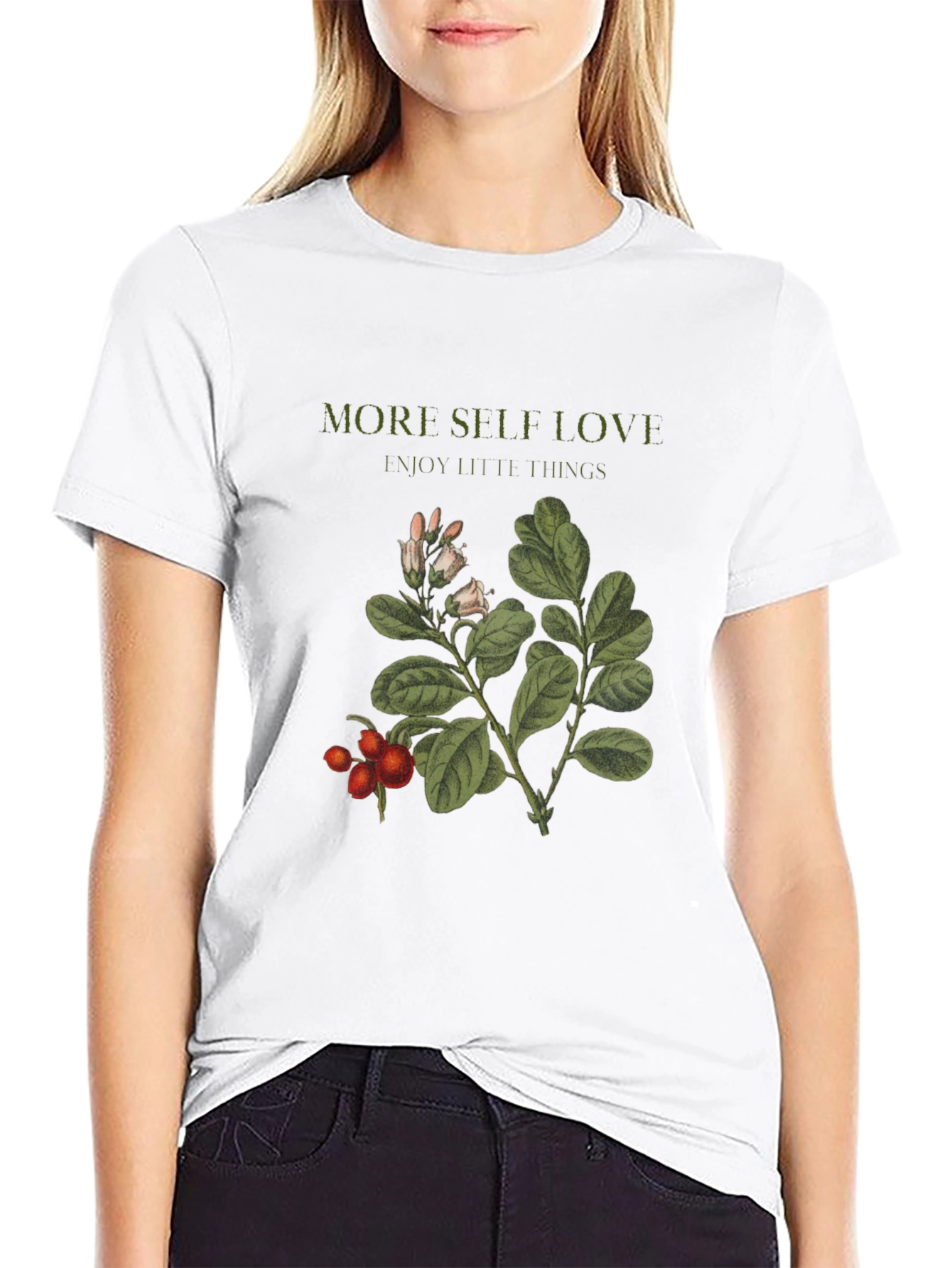 Botanical More Self Love Graphic Tee