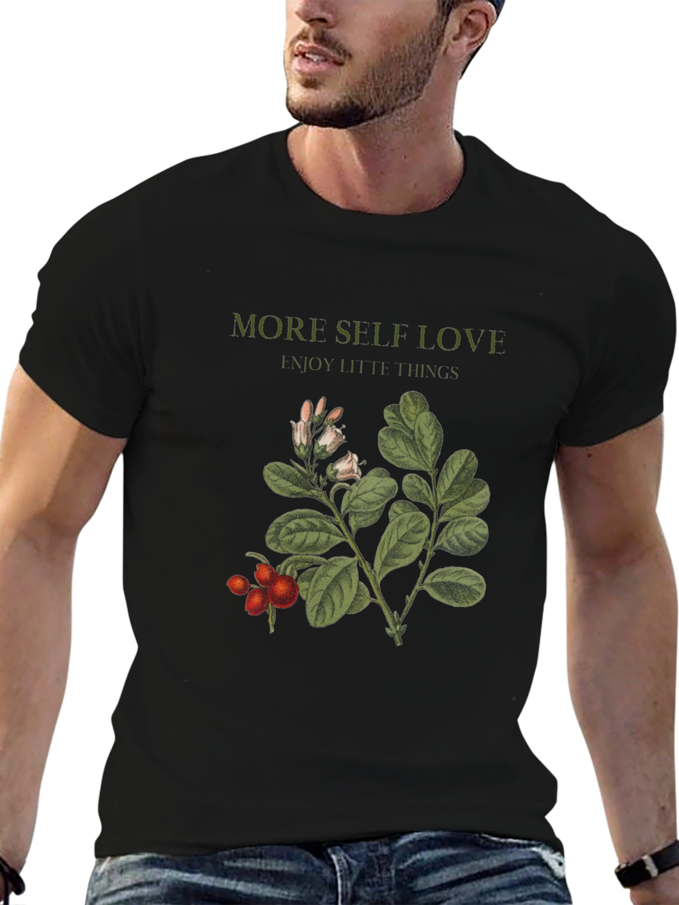 Botanical More Self Love Graphic Tee