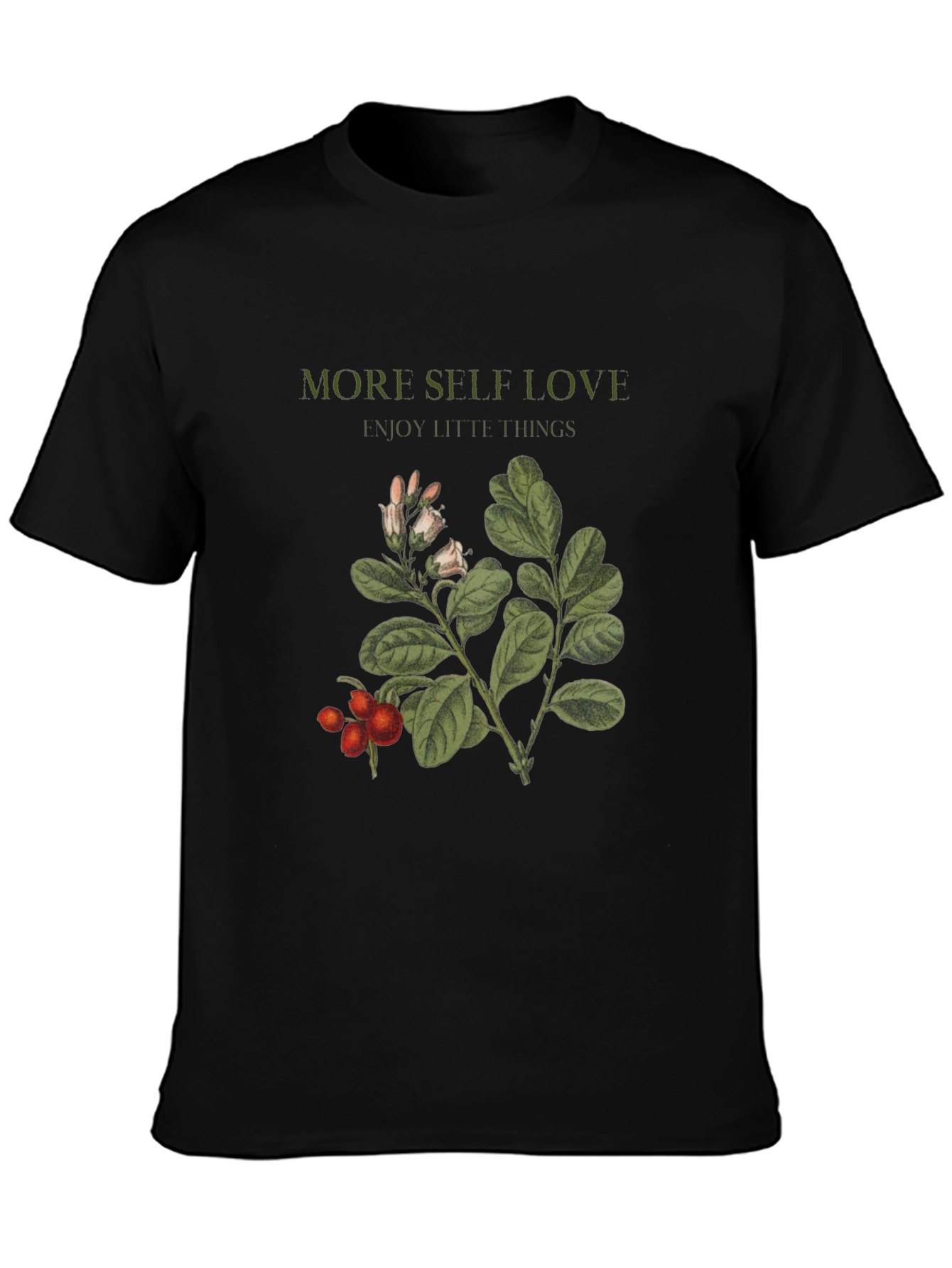 Botanical More Self Love Graphic Tee