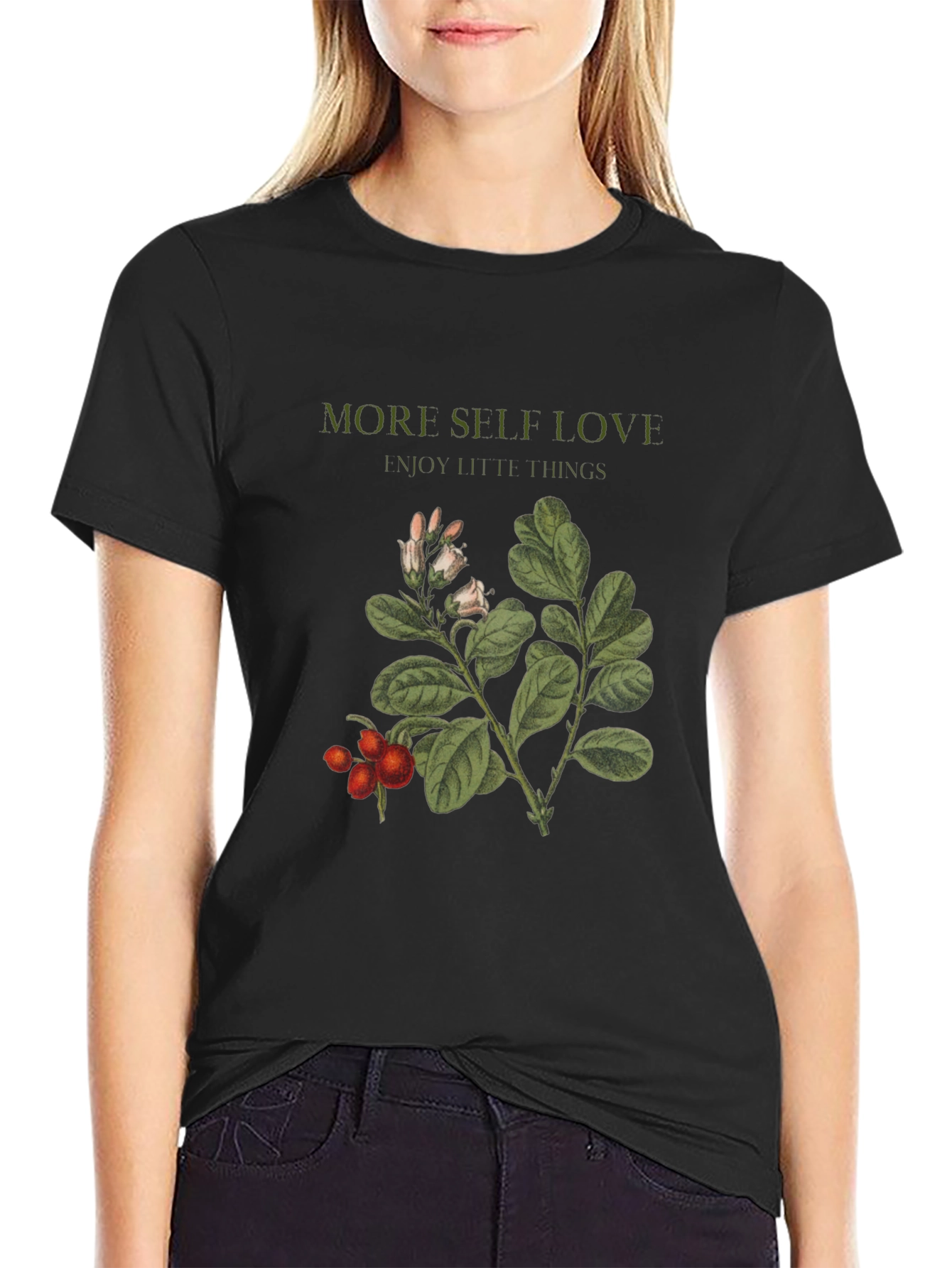 Botanical More Self Love Graphic Tee