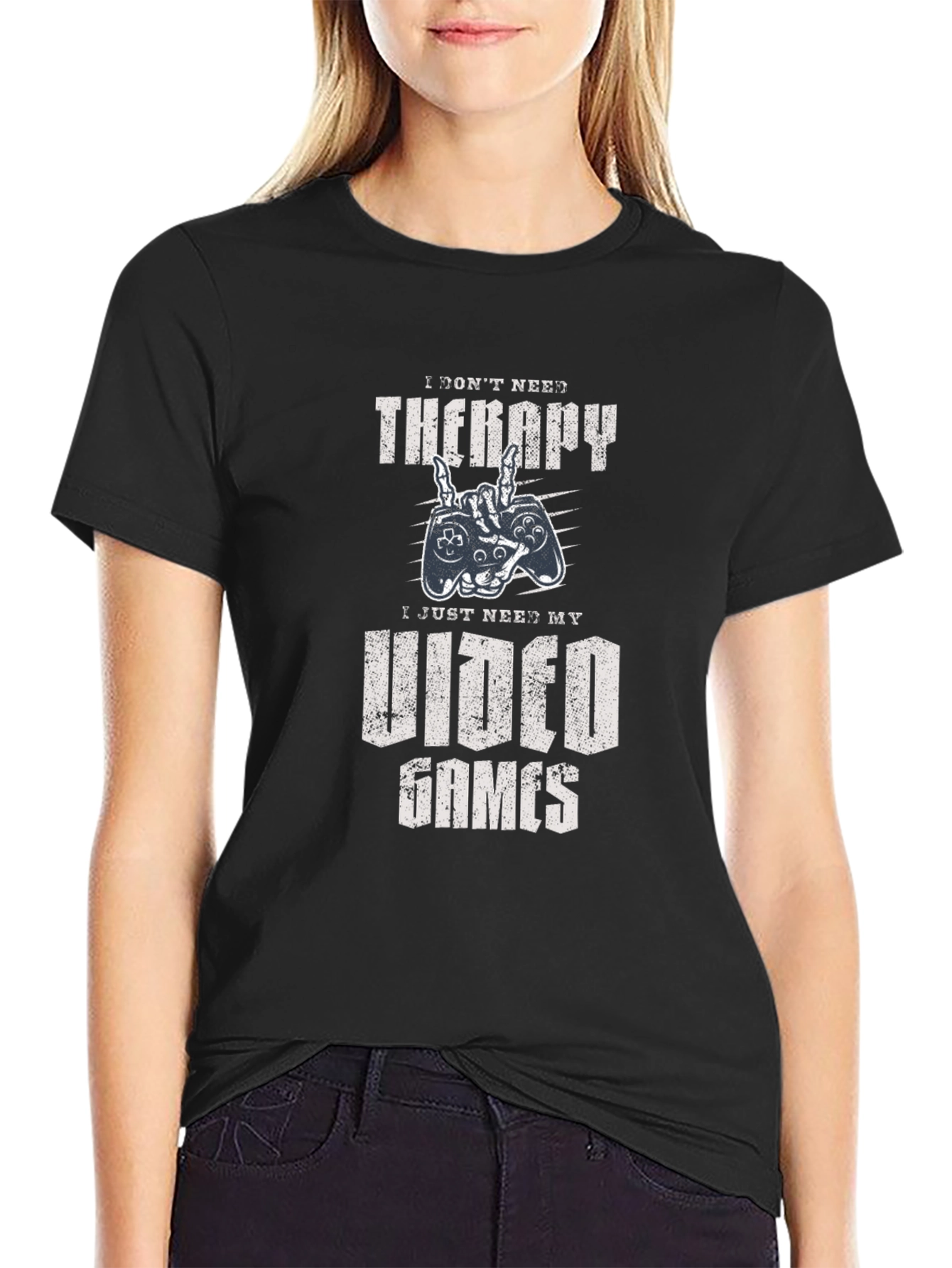 Video Game Therapy T-Shirt - Gamer Tee