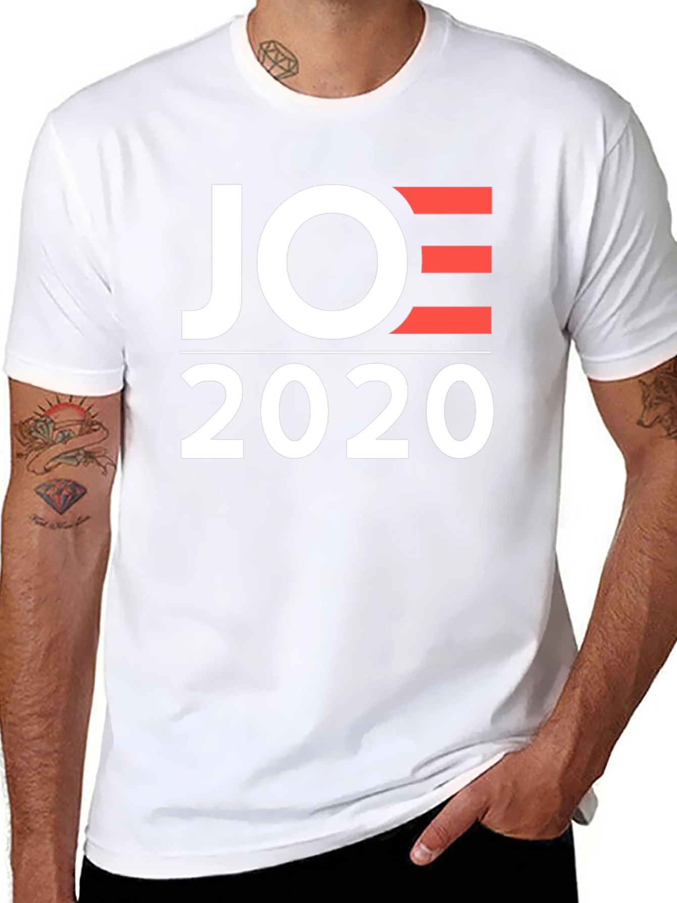 Joe 2020 Graphic T-Shirt - Black