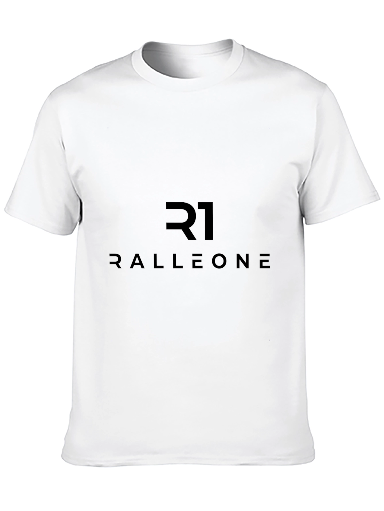 Ralleone Black T-Shirt - Modern Graphic Tee