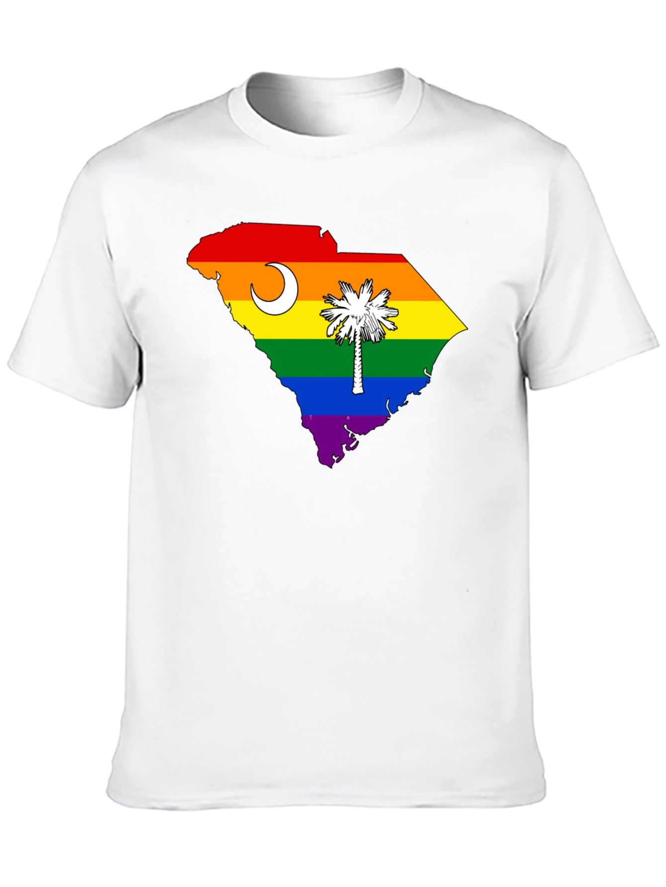 South Carolina Rainbow Pride T-Shirt