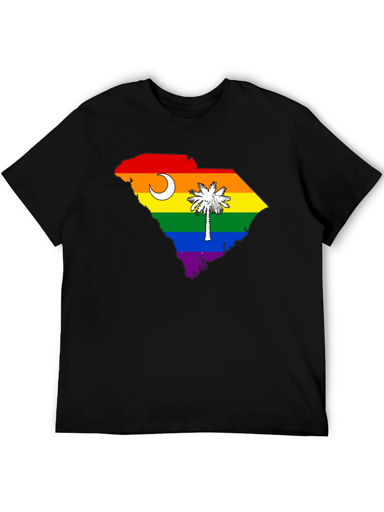 South Carolina Rainbow Pride T-Shirt