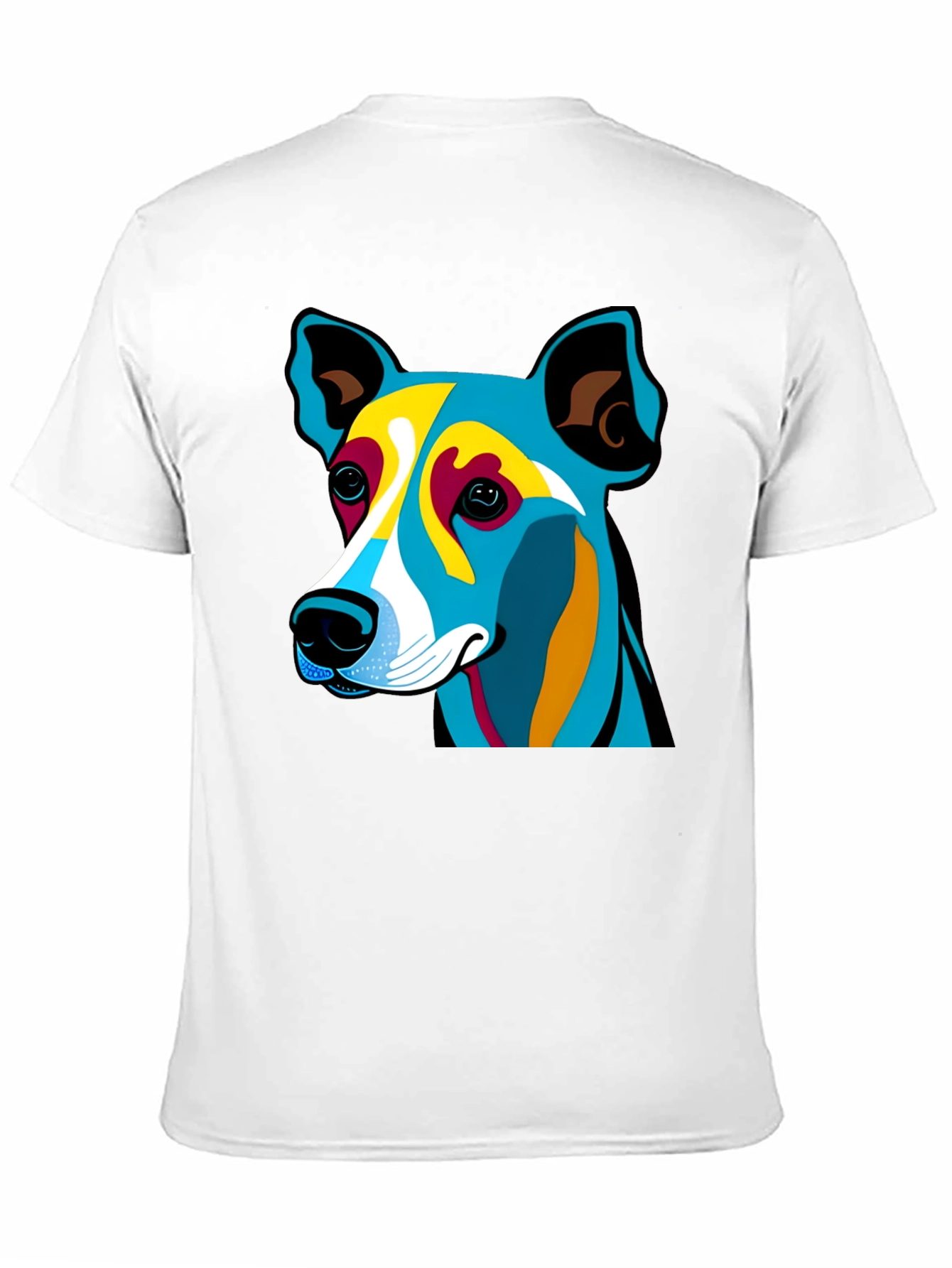 Modern Dog Graphic T-Shirt