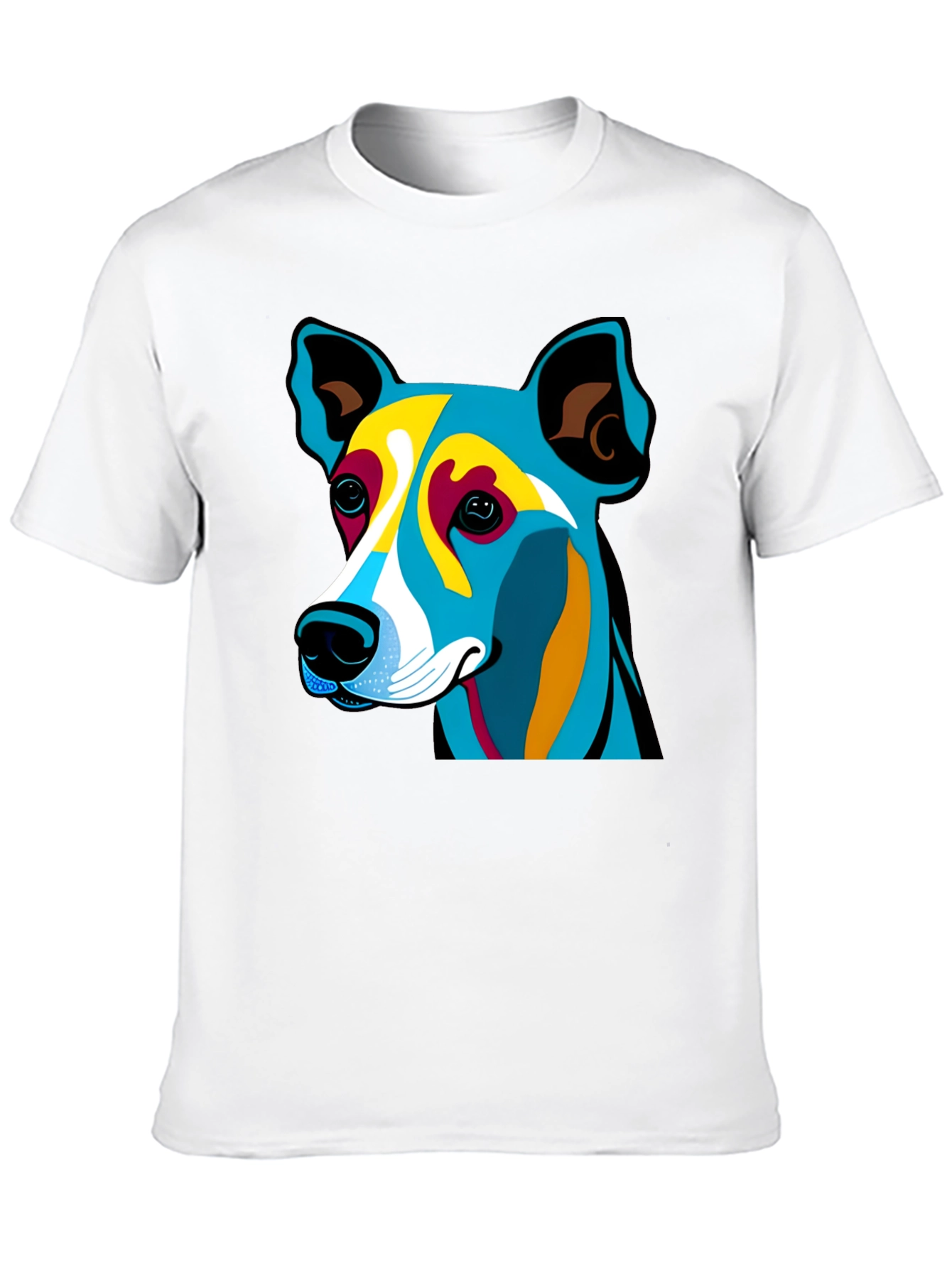 Modern Dog Graphic T-Shirt
