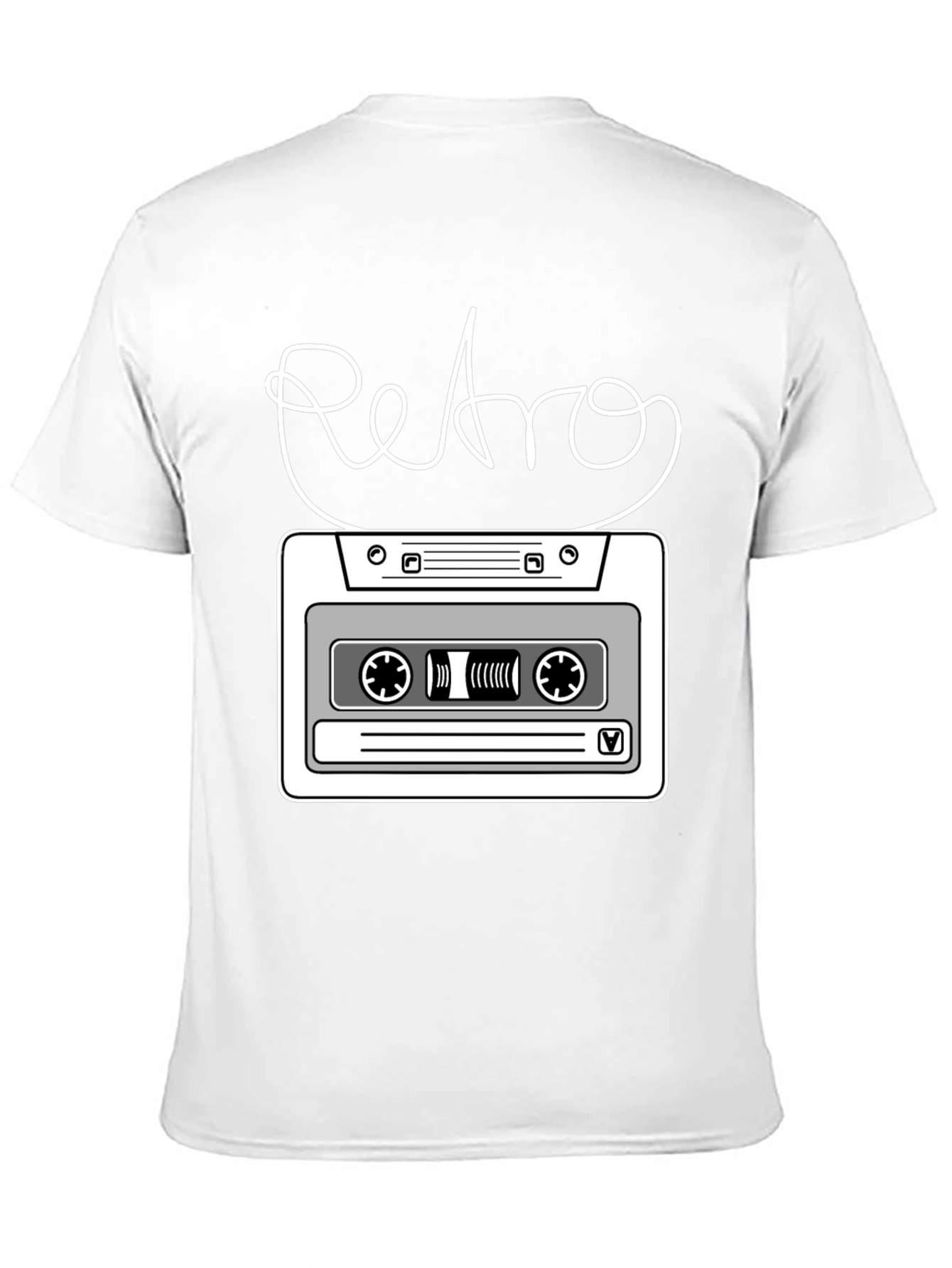 Retro Cassette Tape Graphic T-Shirt