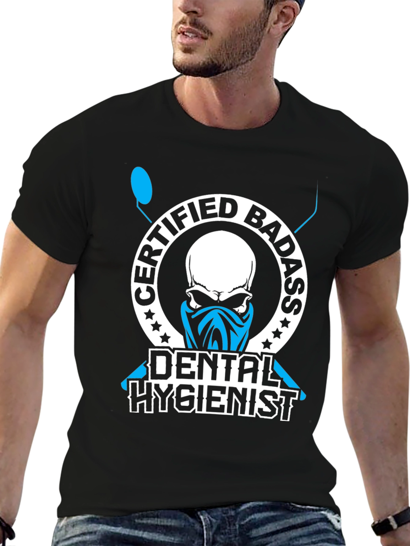 Certified Badass Dental Hygienist T-Shirt