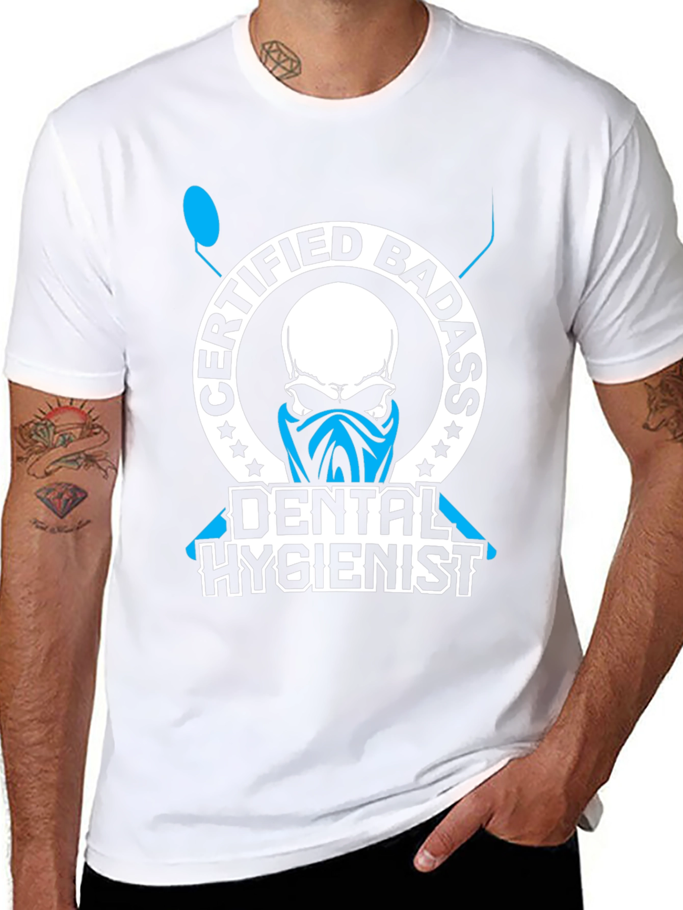 Certified Badass Dental Hygienist T-Shirt