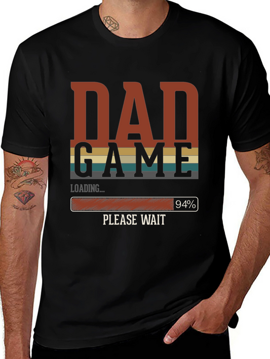 Dad Game Loading T-Shirt - Gamer Dad Tee