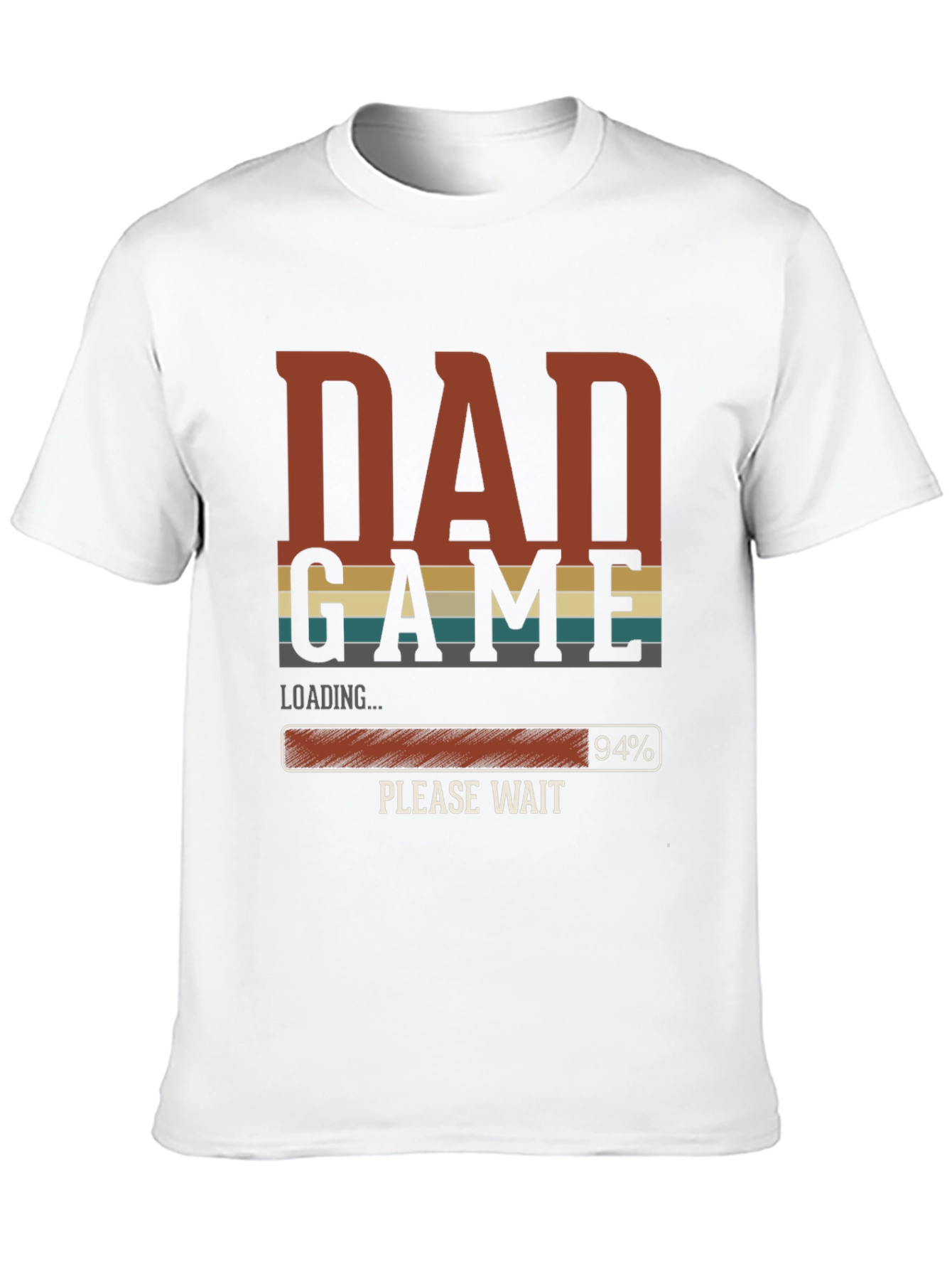 Dad Game Loading T-Shirt - Gamer Dad Tee