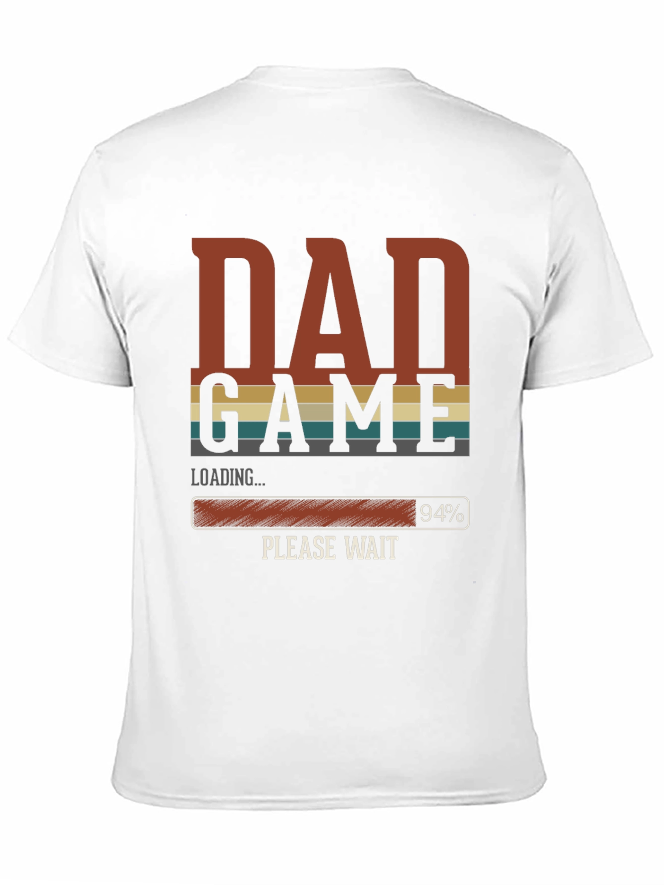 Dad Game Loading T-Shirt - Gamer Dad Tee