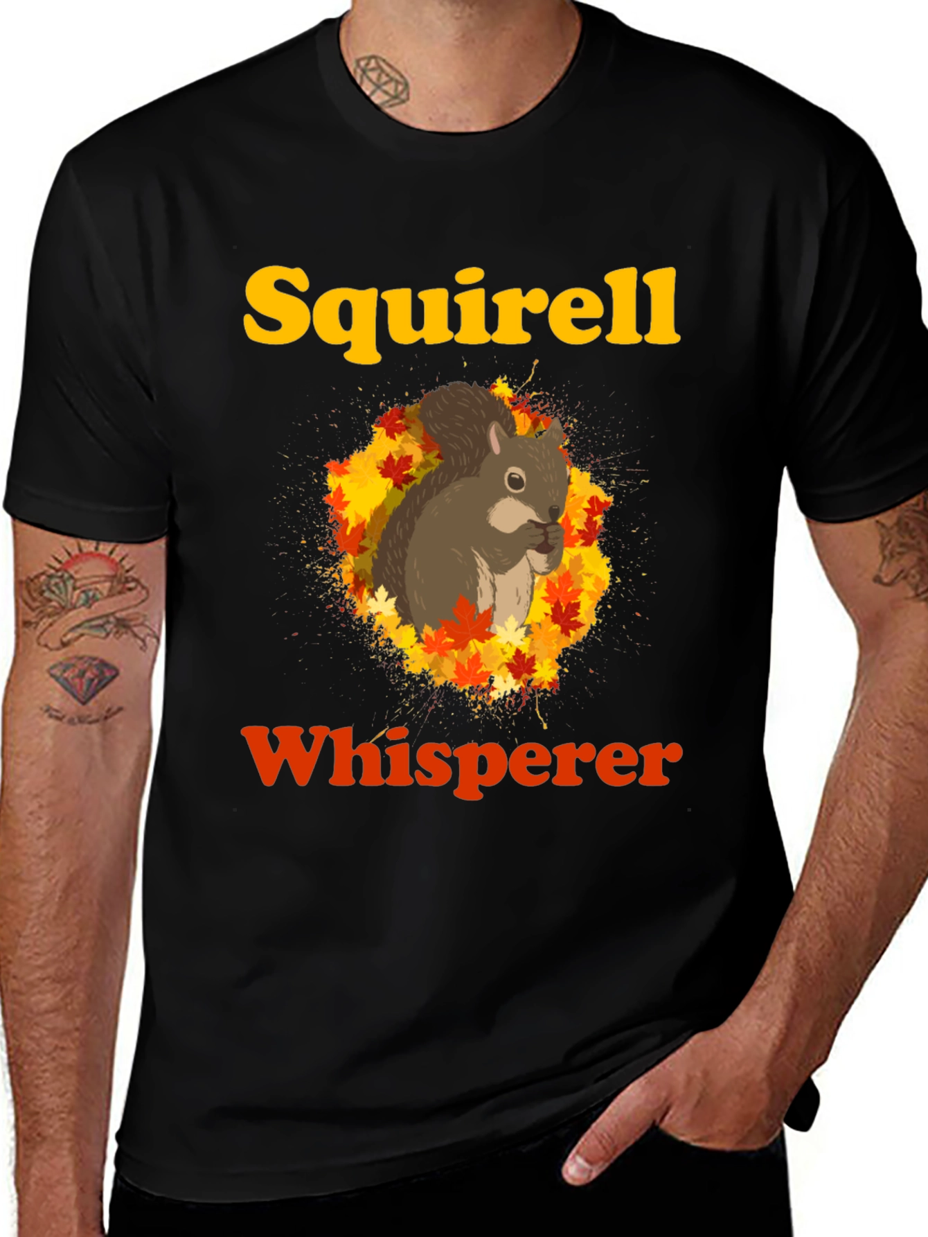 Squirrel Whisperer Graphic T-Shirt