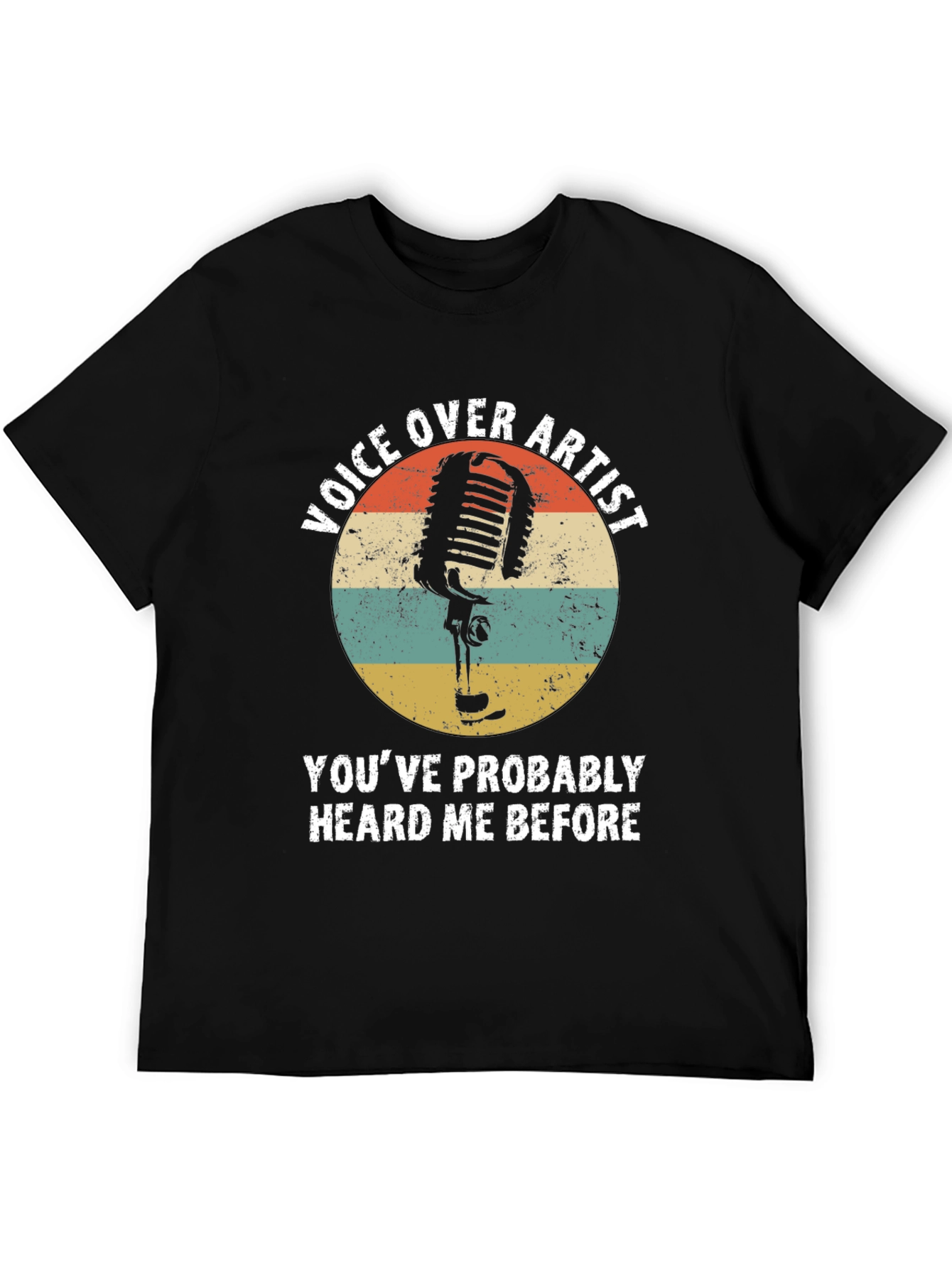 Voice Over Artist Retro T-Shirt