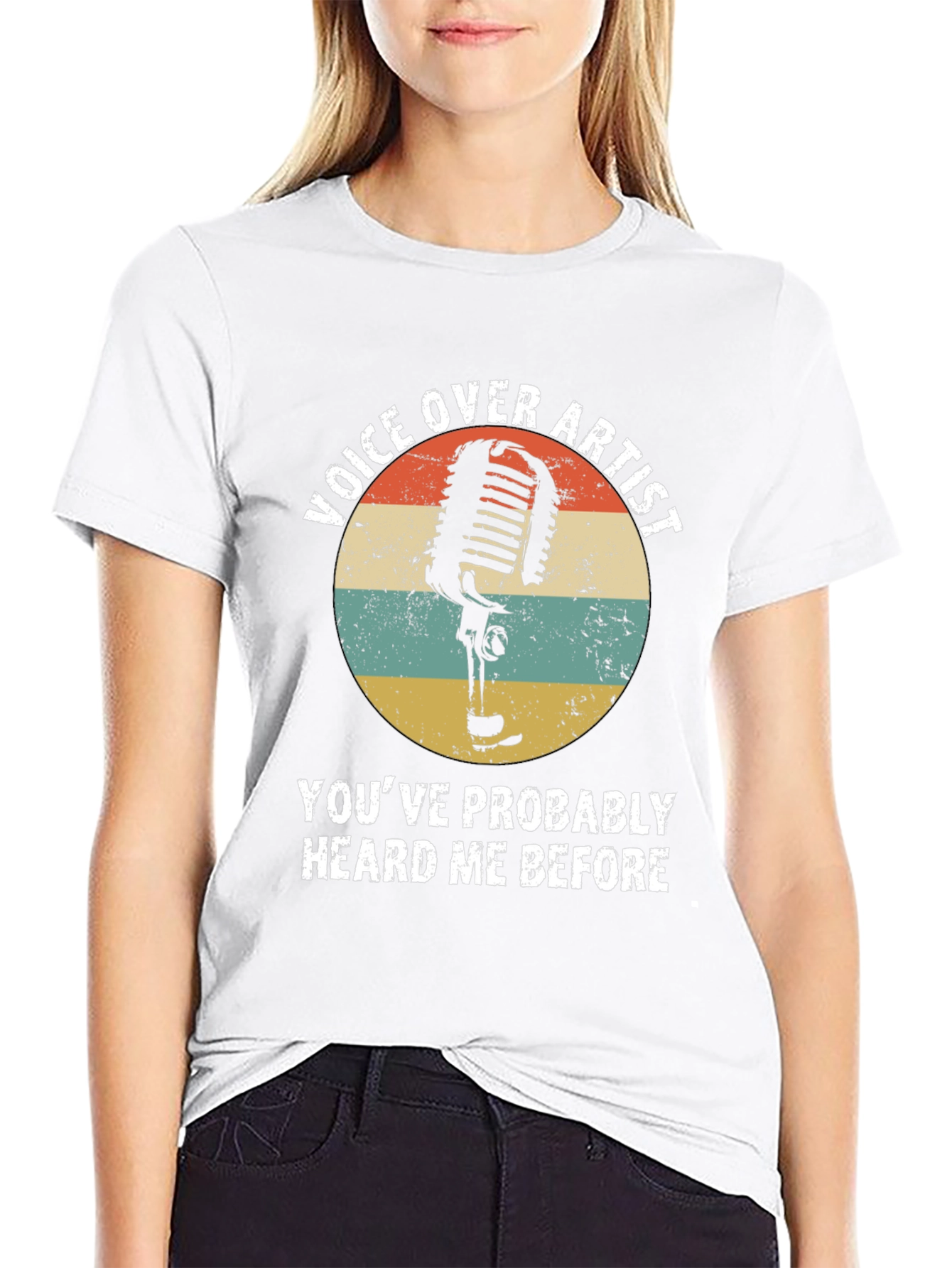 Voice Over Artist Retro T-Shirt