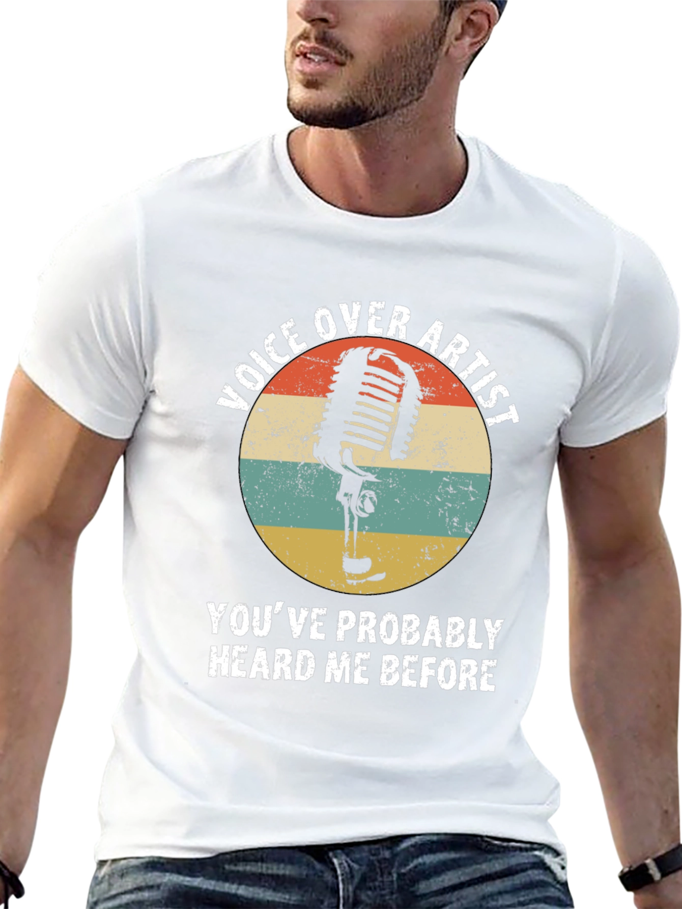 Voice Over Artist Retro T-Shirt