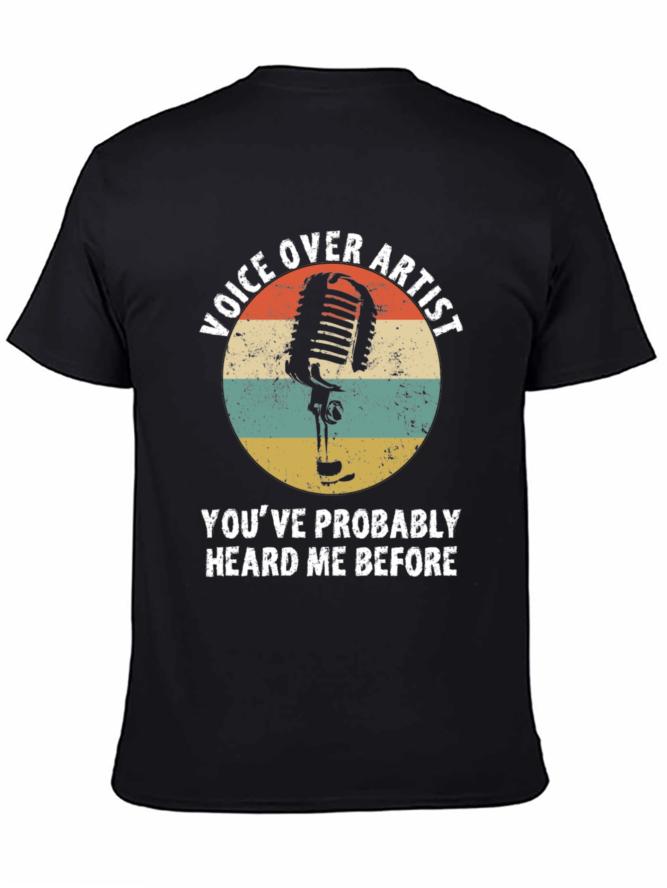 Voice Over Artist Retro T-Shirt