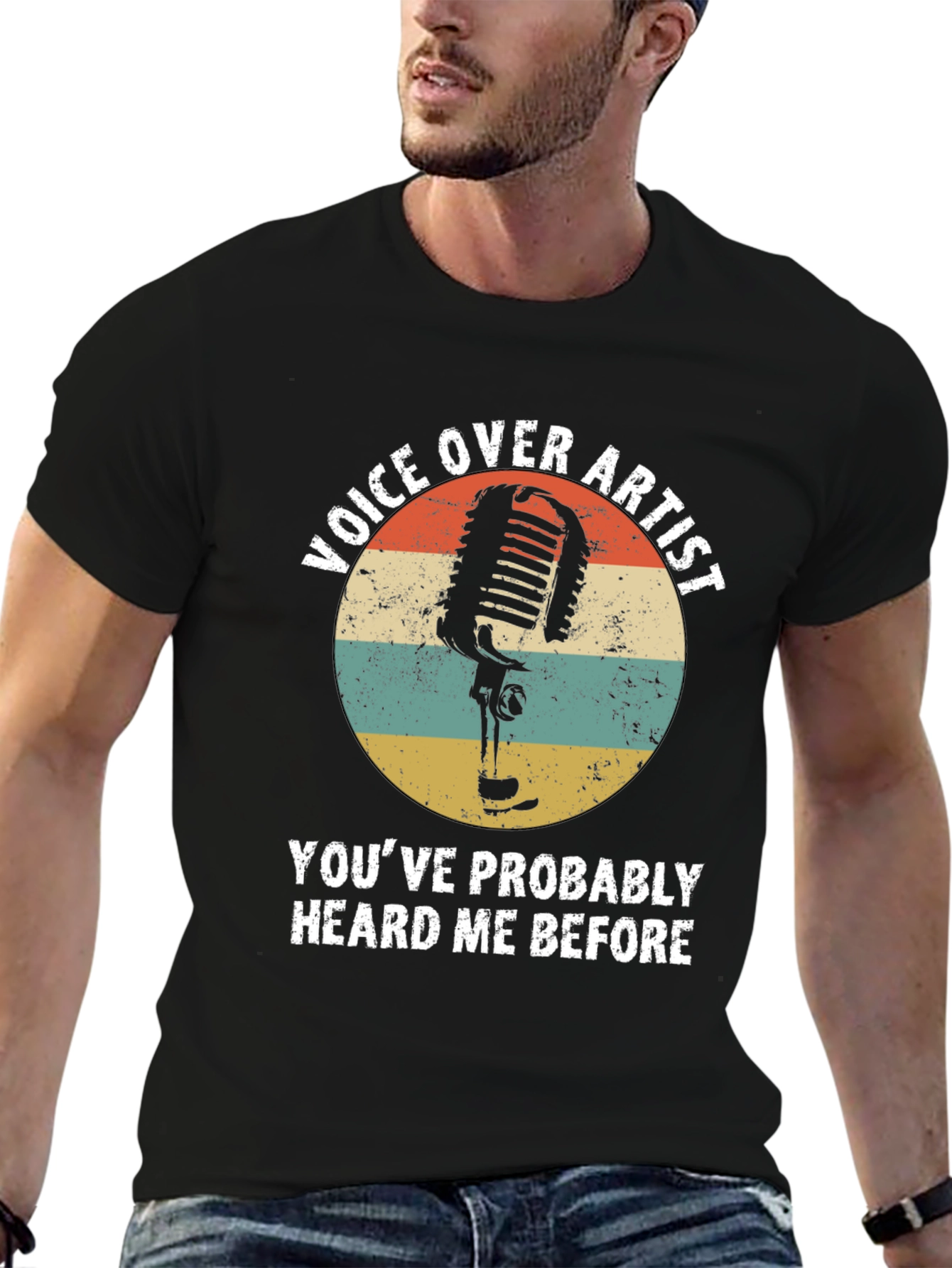 Voice Over Artist Retro T-Shirt