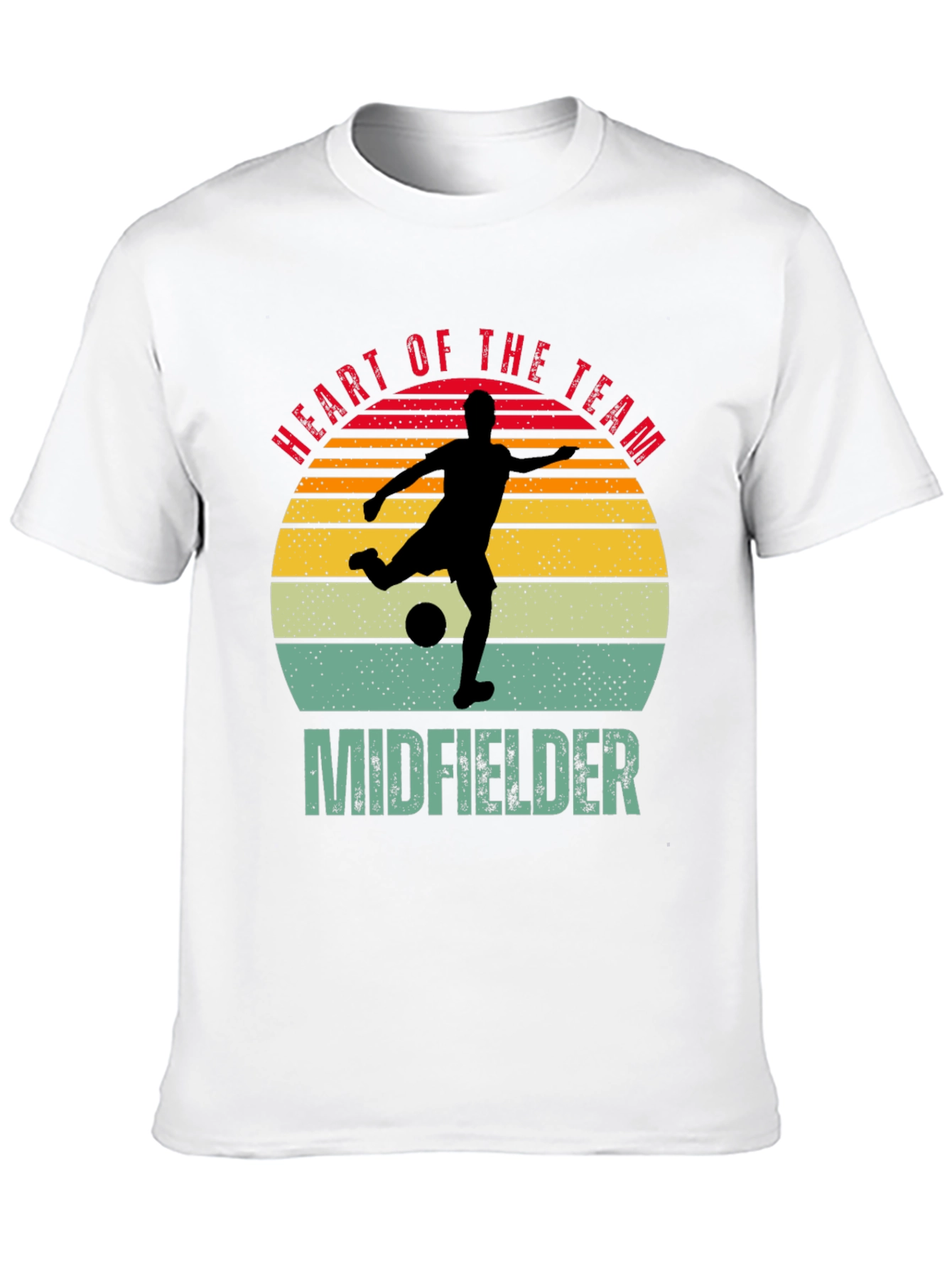 Heart of the Team Midfielder Soccer T-Shirt