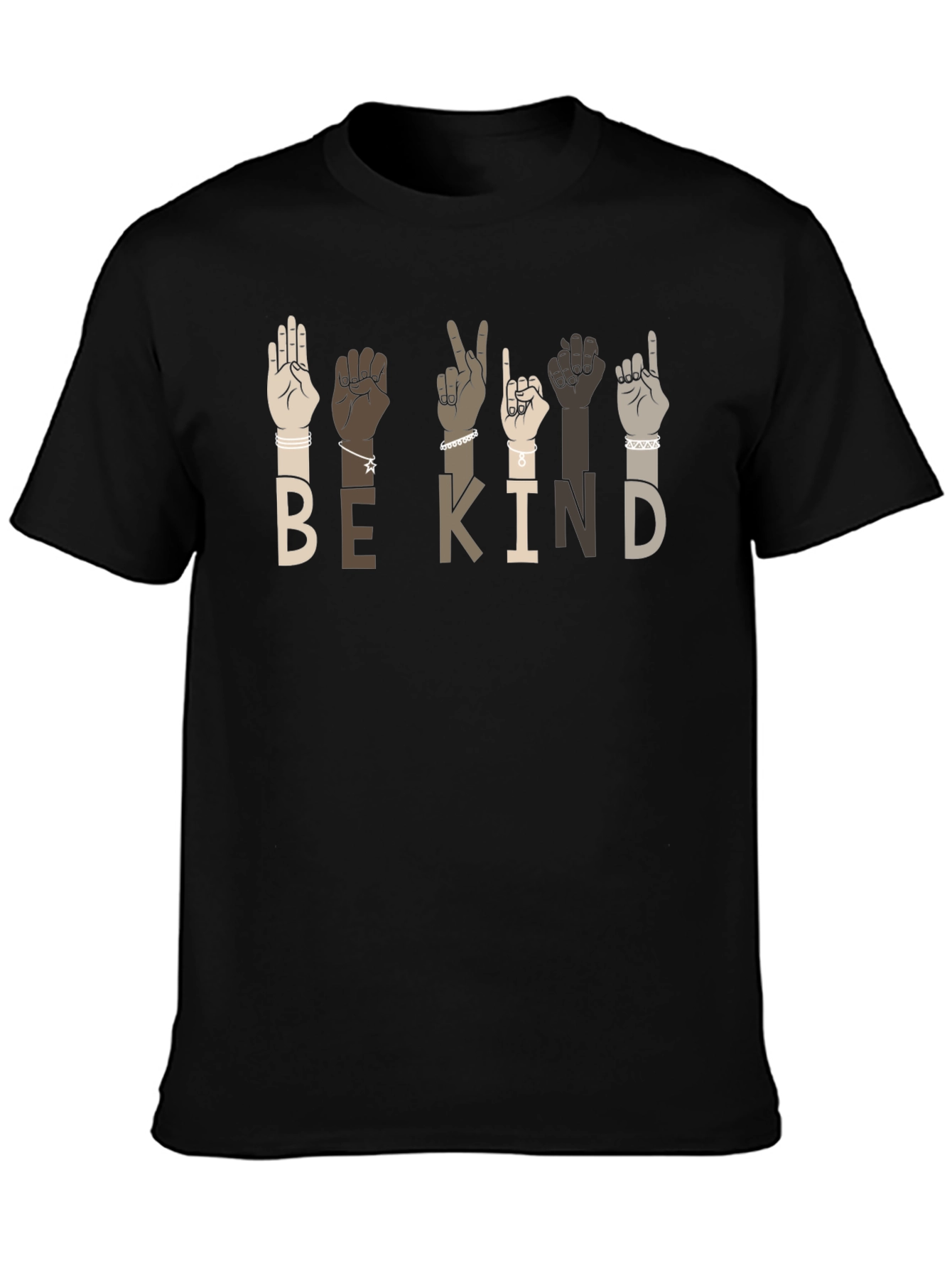Be Kind Sign Language T-Shirt - Unisex