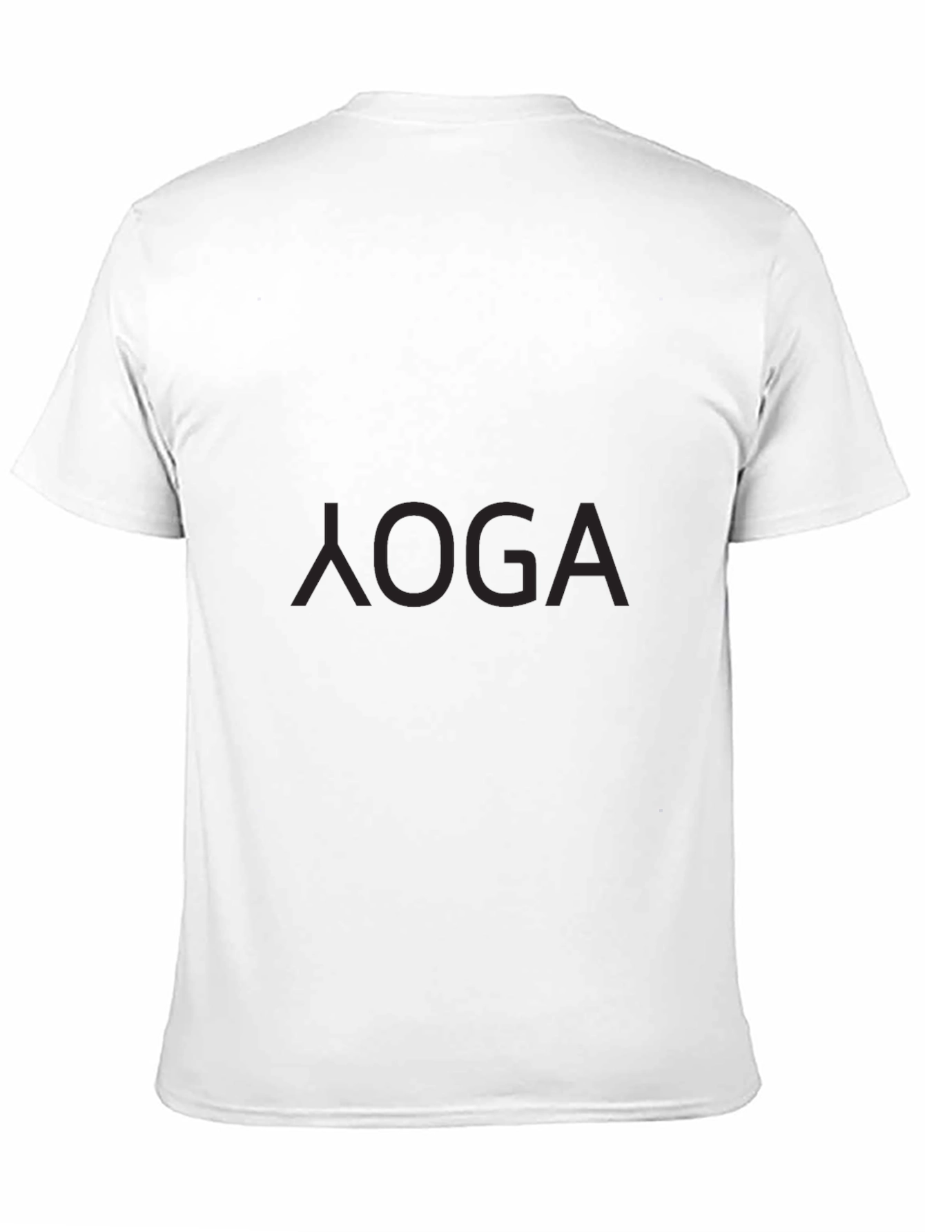 Yoga Black T-Shirt - Relaxed Fit Soft Fabric
