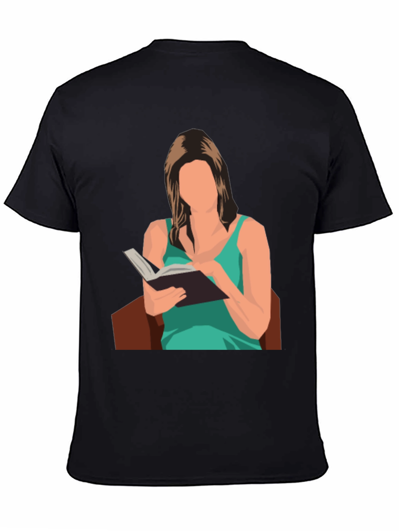Reading Woman Graphic T-Shirt