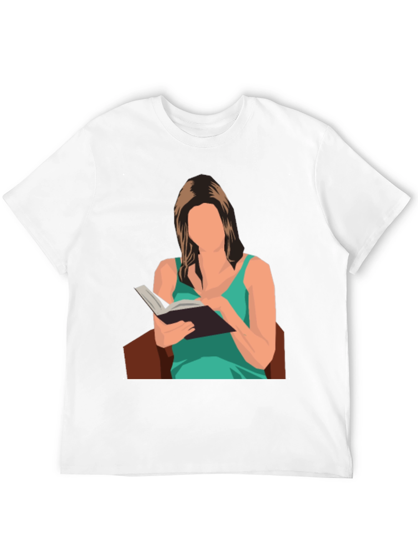 Reading Woman Graphic T-Shirt