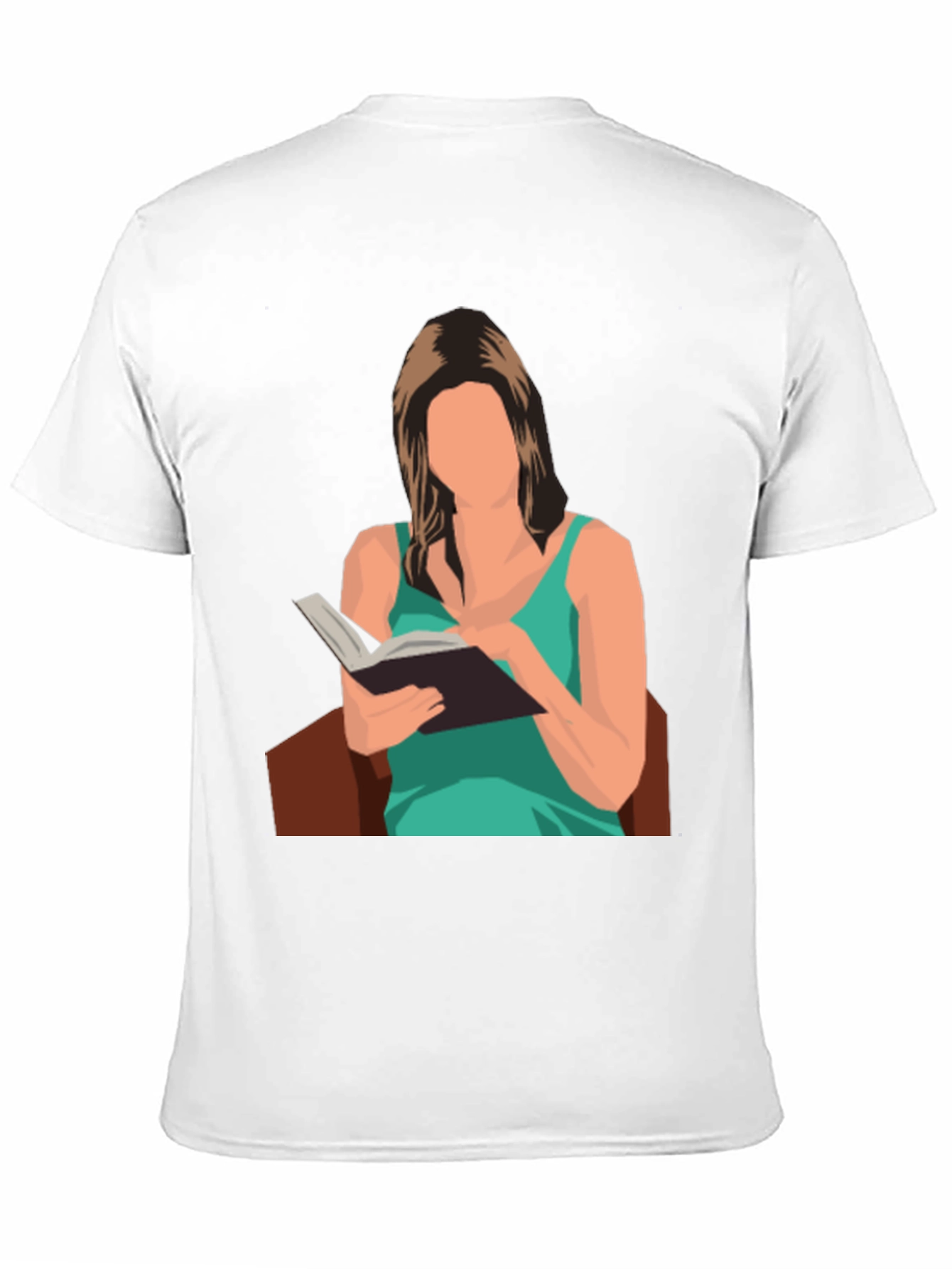 Reading Woman Graphic T-Shirt