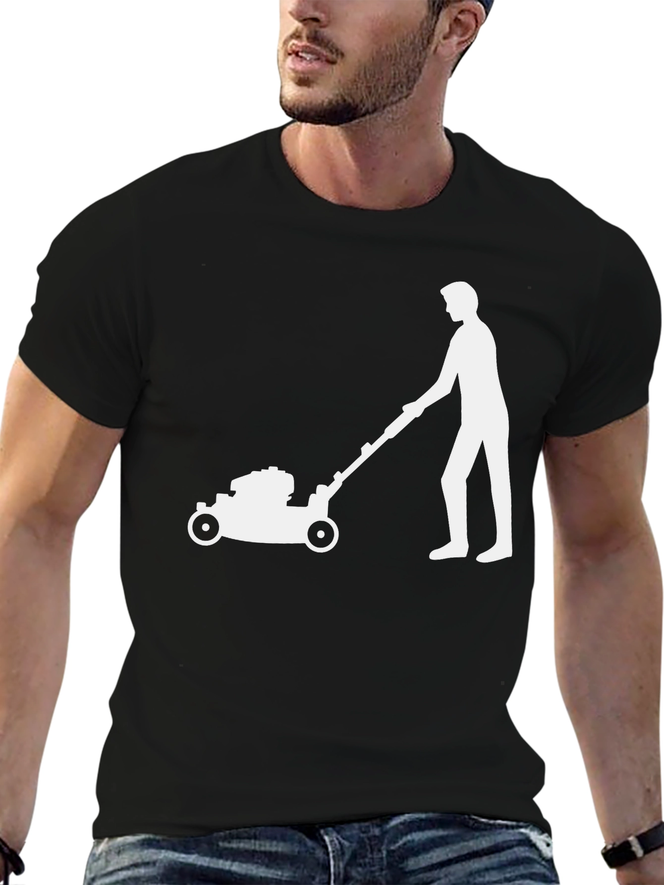 Lawn Mower T-Shirt - Classic Graphic Tee