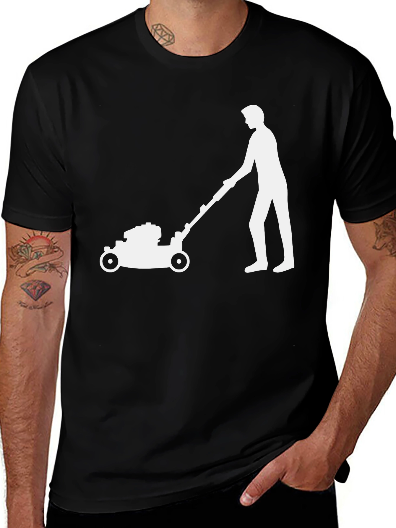 Lawn Mower T-Shirt - Classic Graphic Tee