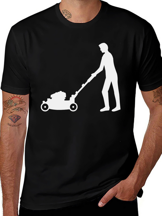 Lawn Mower T-Shirt - Classic Graphic Tee