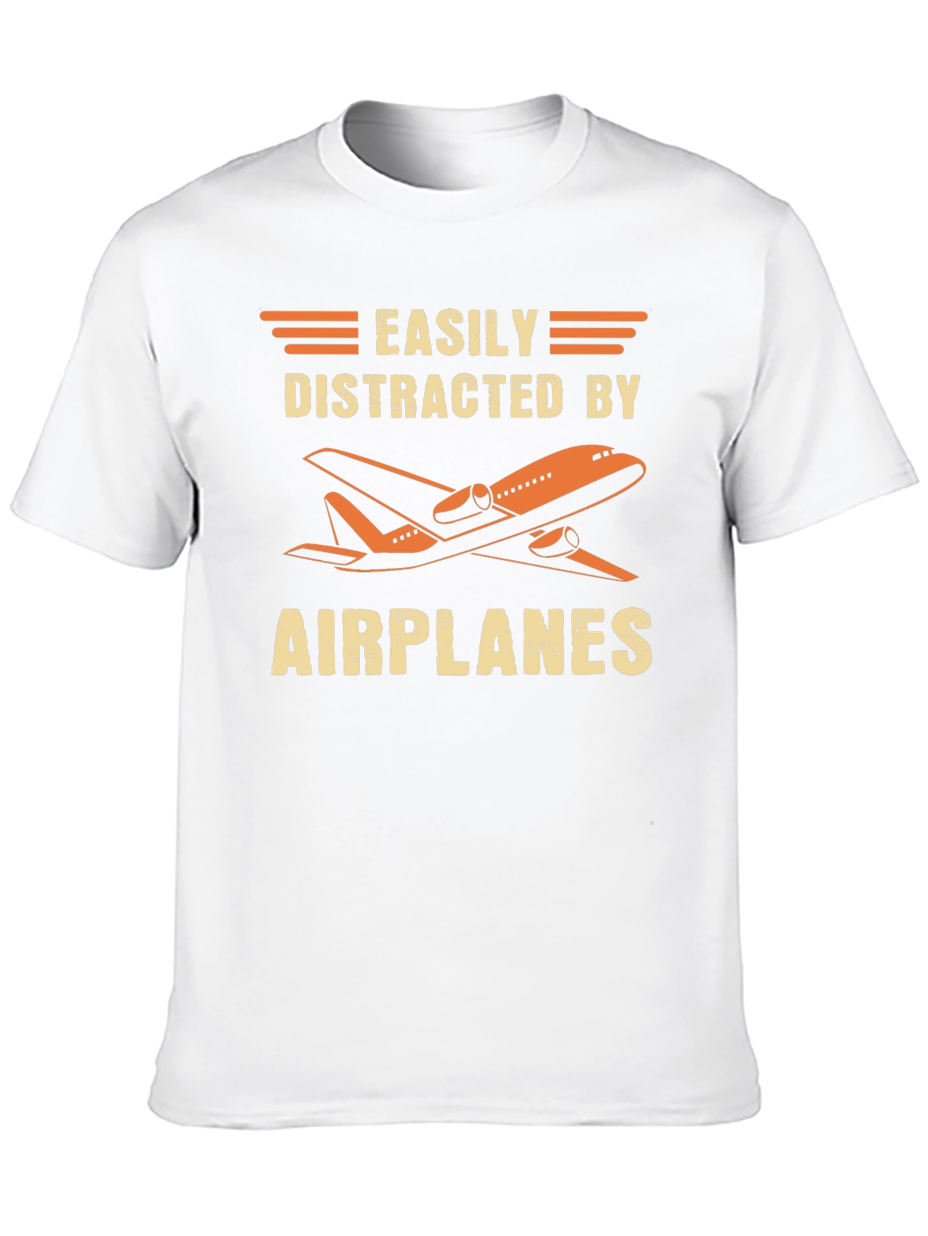 Easily Distracted by Airplanes Graphic Tee