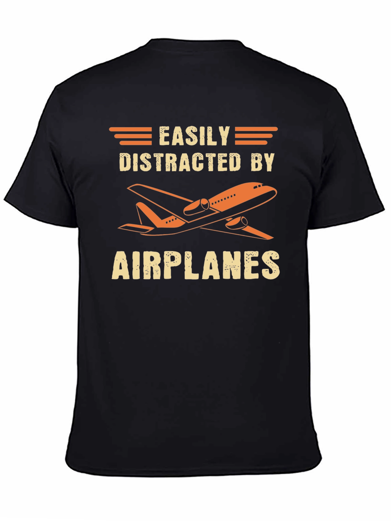 Easily Distracted by Airplanes Graphic Tee