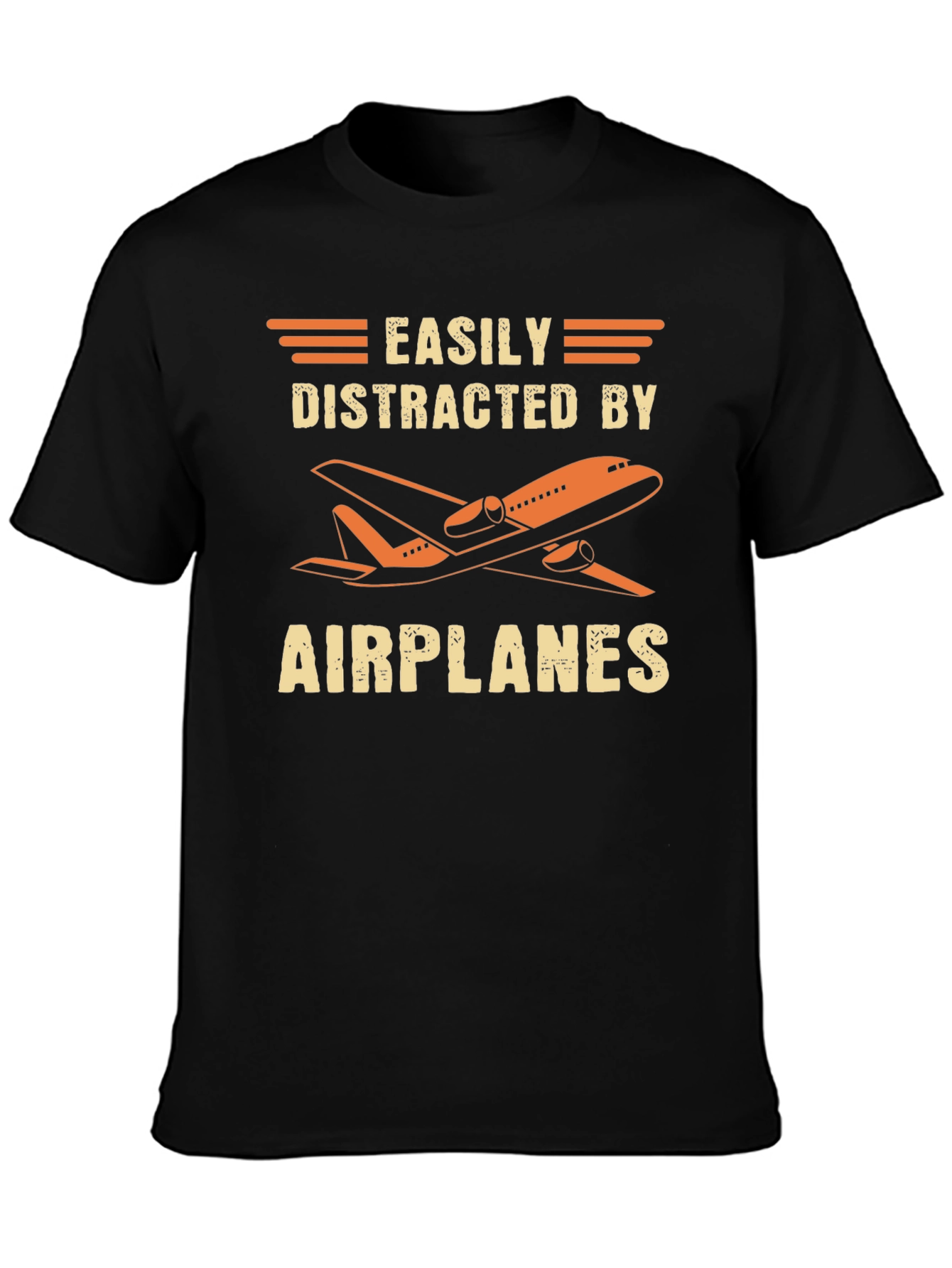 Easily Distracted by Airplanes Graphic Tee