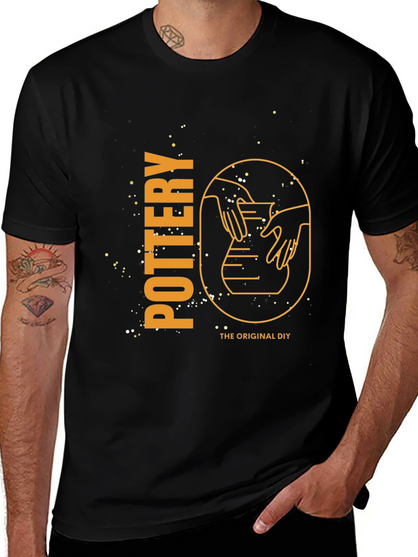 Pottery DIY Graphic Tee - Stylish Handcrafted Design