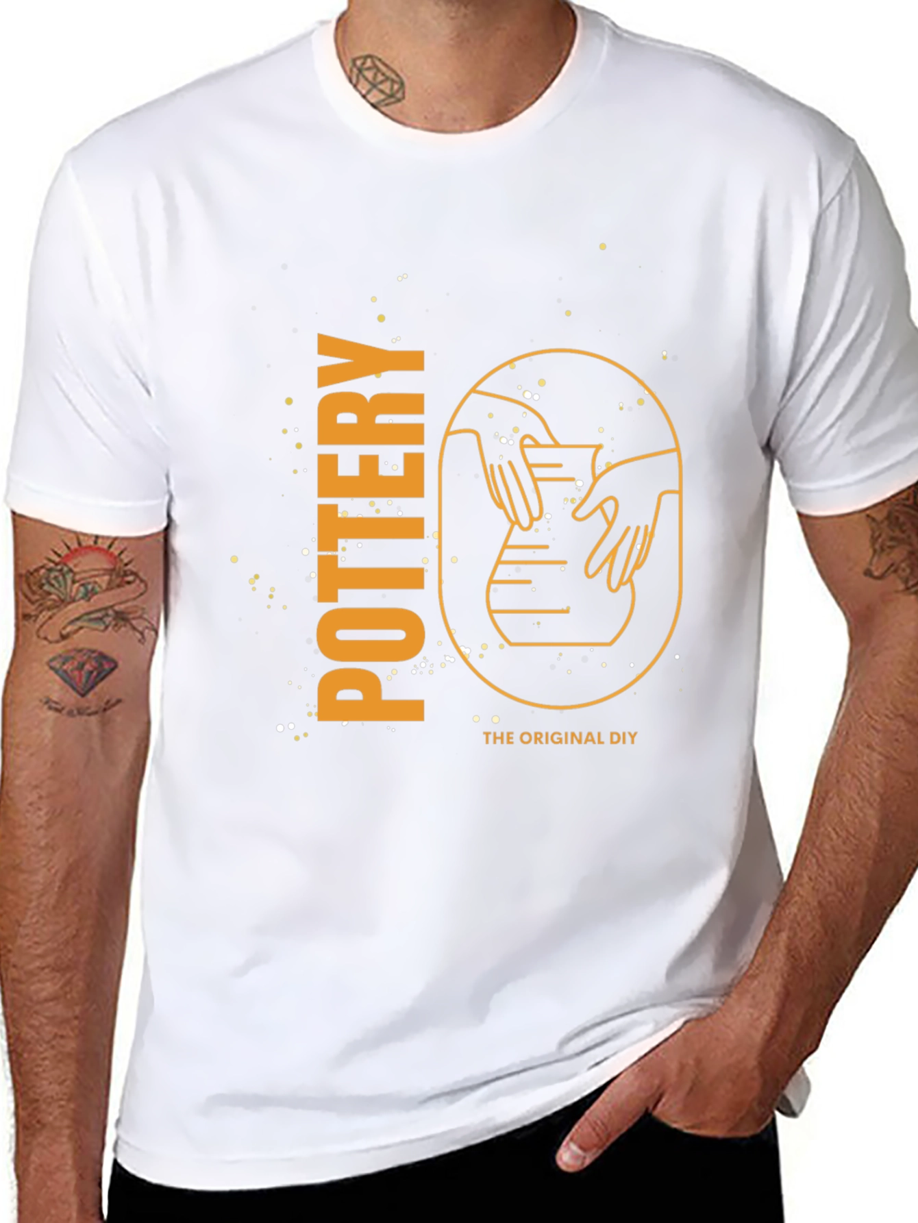 Pottery DIY Graphic Tee - Stylish Handcrafted Design