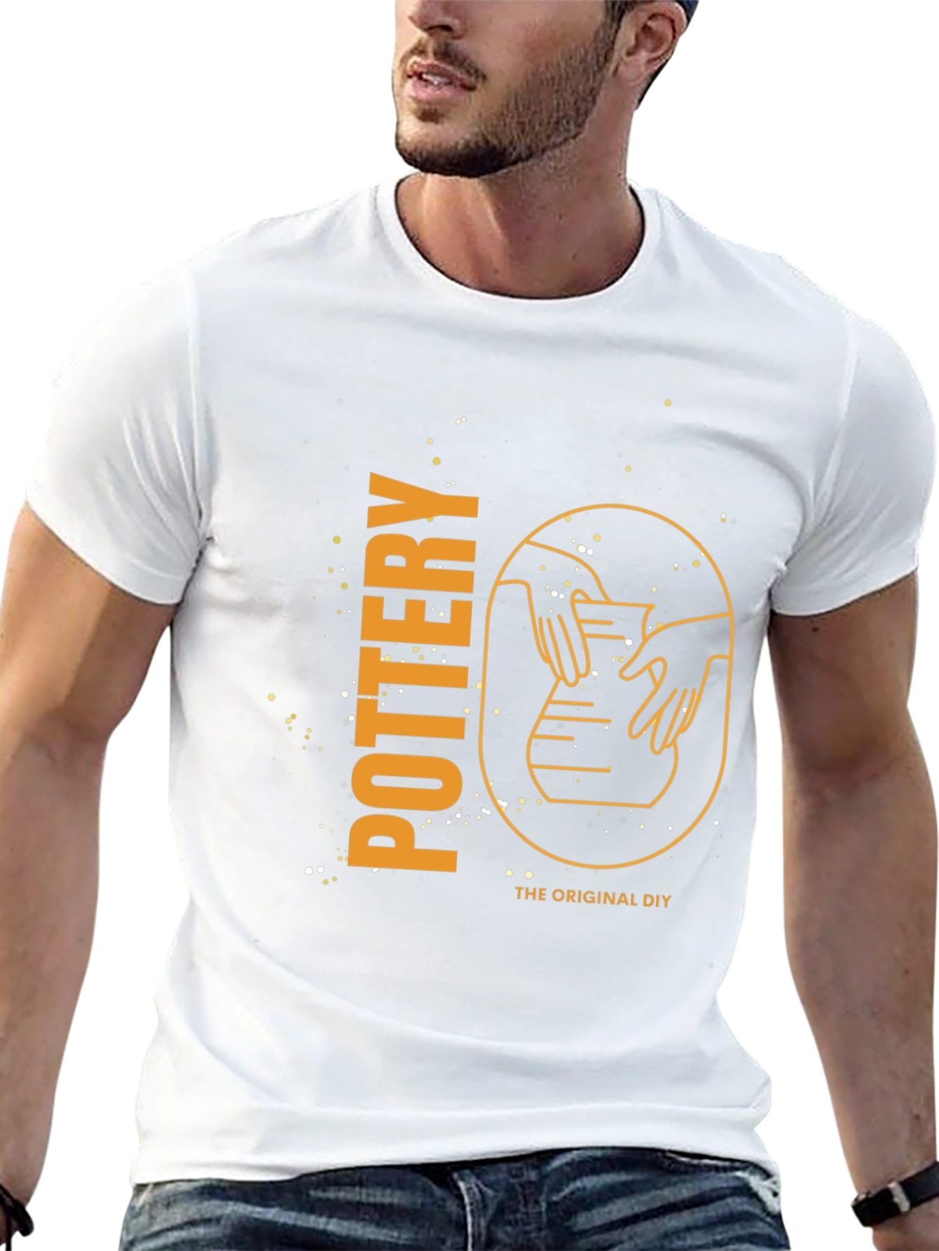 Pottery DIY Graphic Tee - Stylish Handcrafted Design