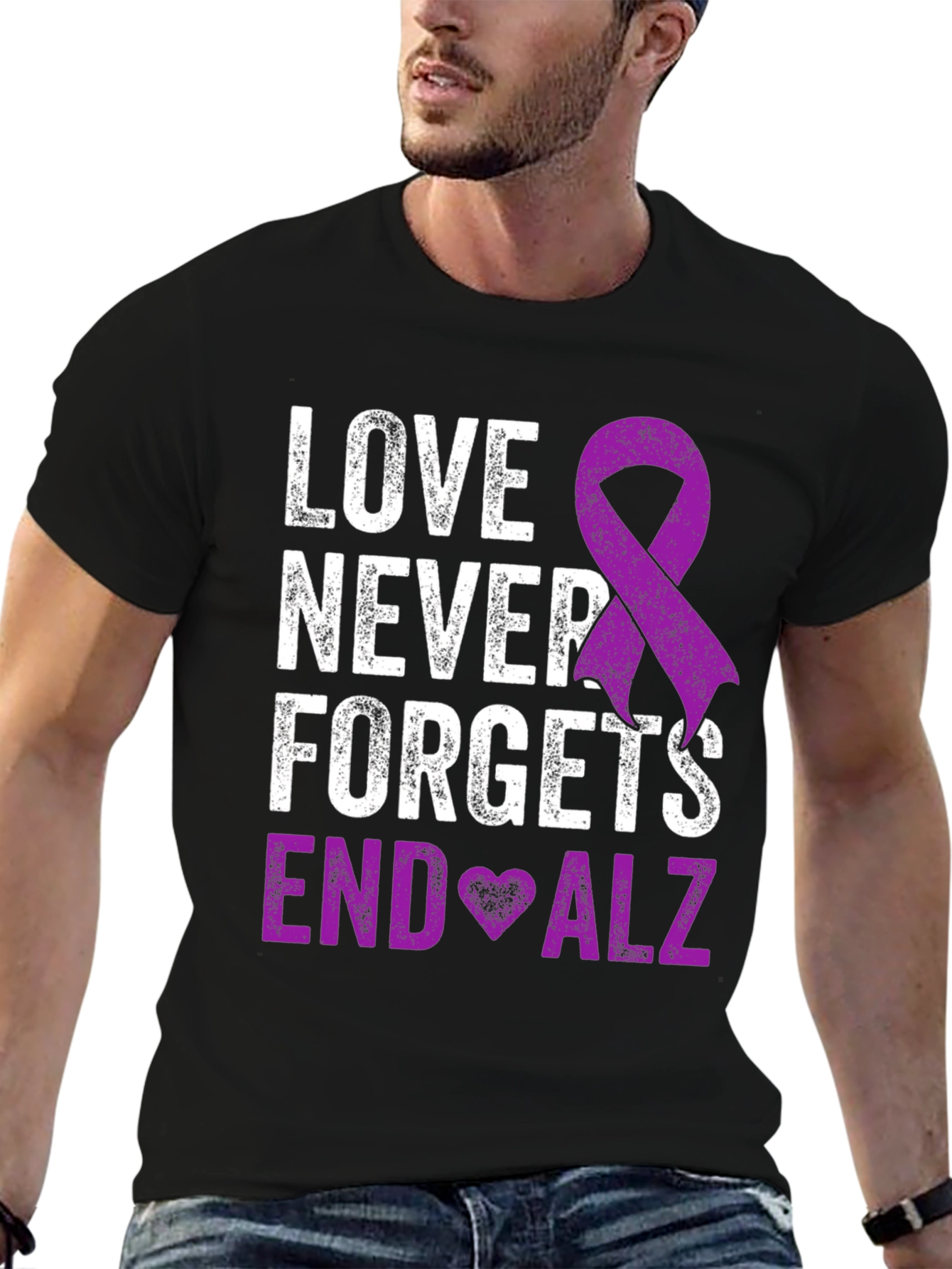 Love Never Forgets ALS Awareness T-Shirt