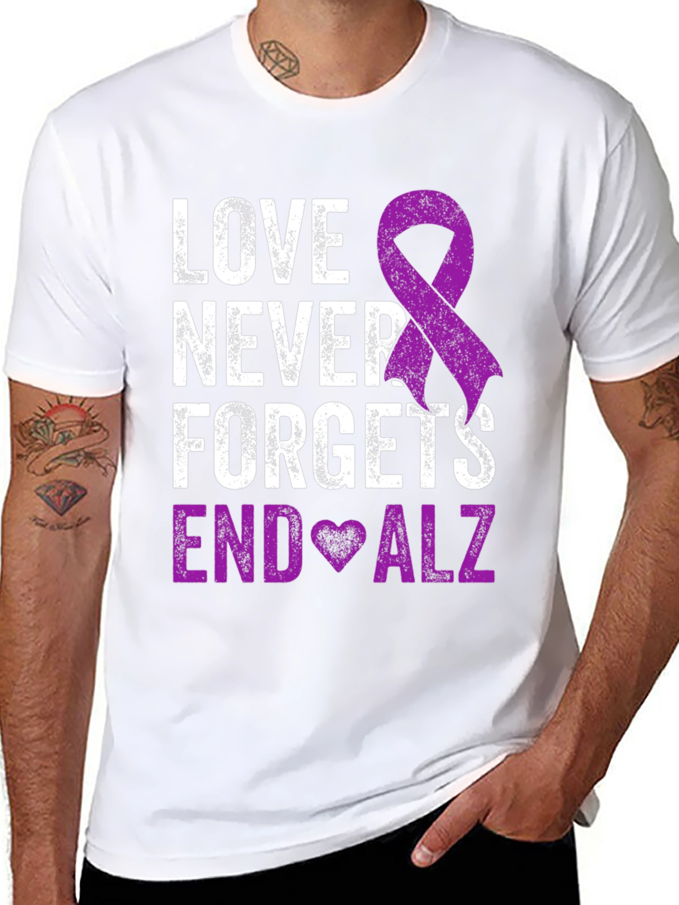 Love Never Forgets ALS Awareness T-Shirt