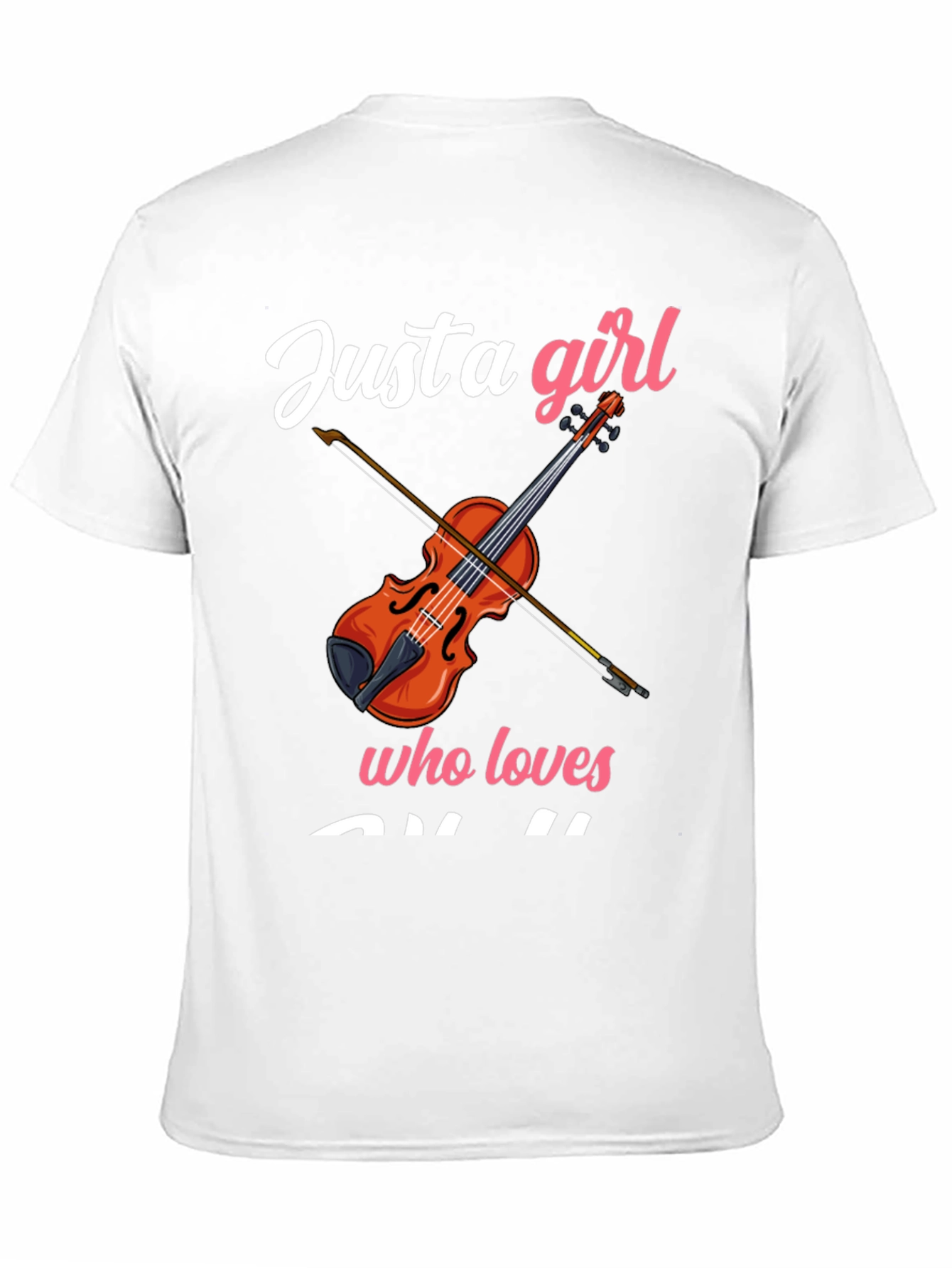 Just a Girl Who Loves Violin T-Shirt