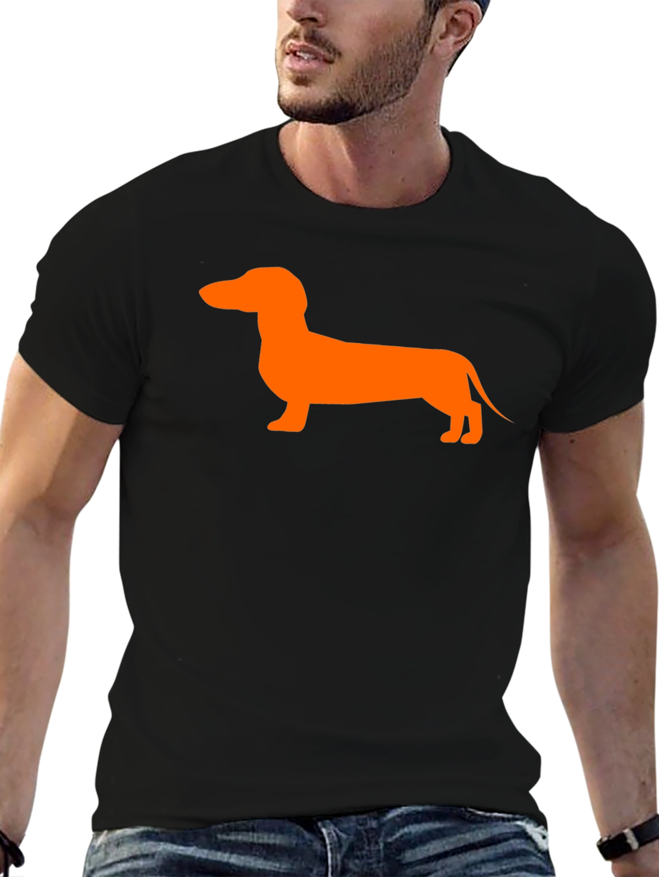 Dachshund Graphic Tee - Classic Dog Lover T-Shirt