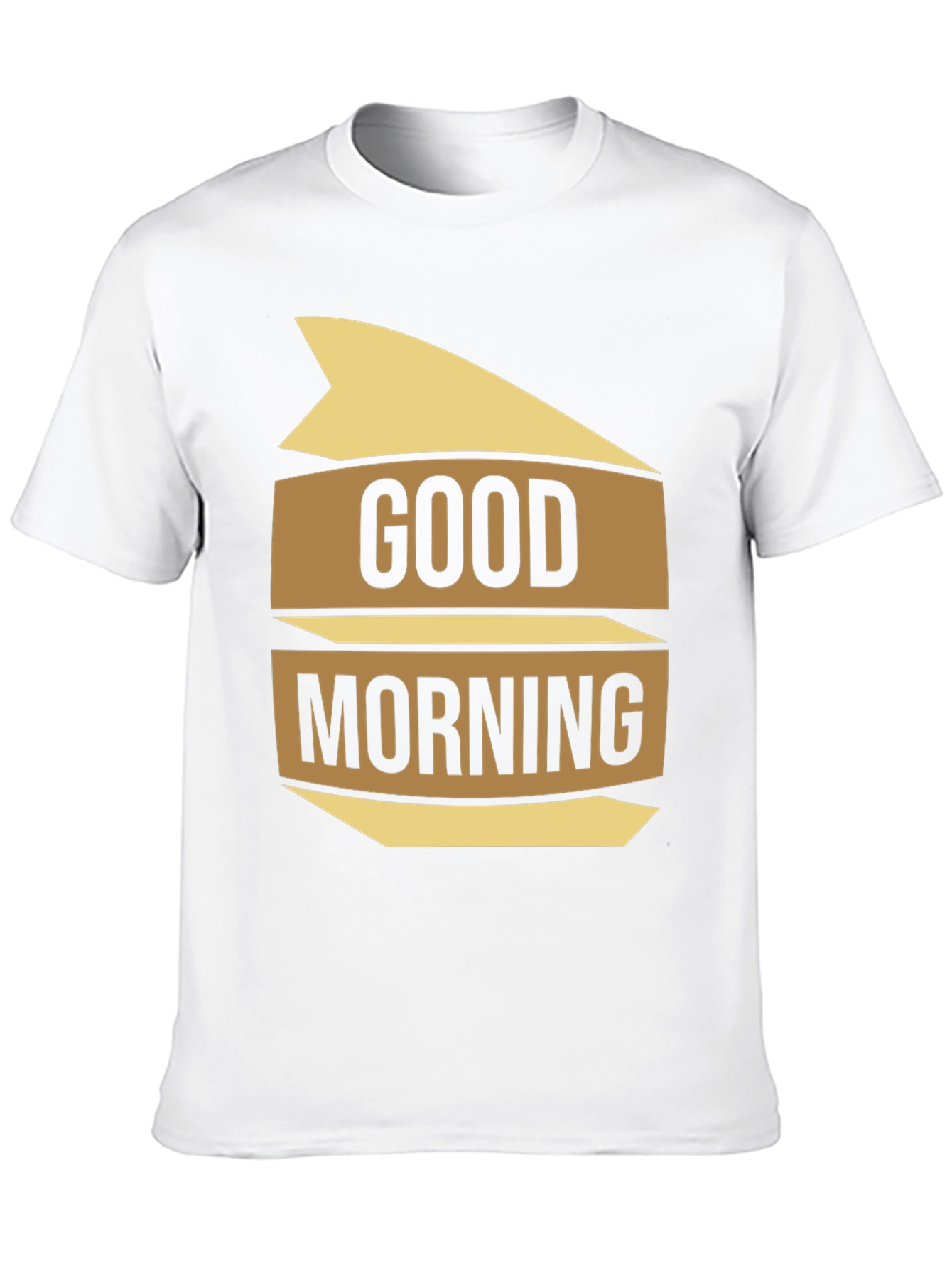 Good Morning Graphic T-Shirt - Casual Style