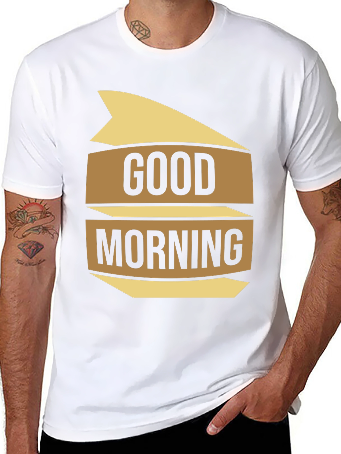 Good Morning Graphic T-Shirt - Casual Style